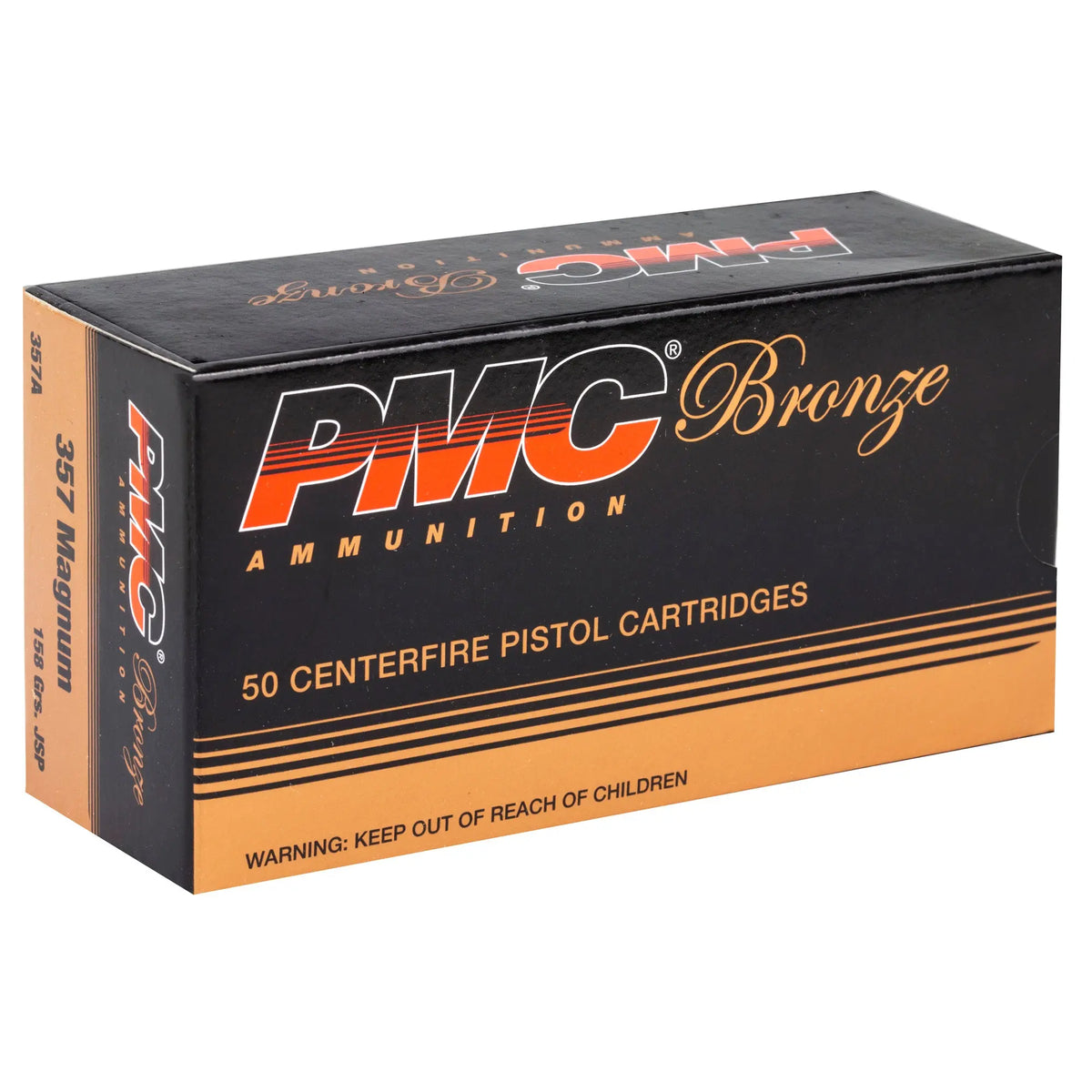 PMC Bronze .357 Magnum 158GR JSP 1000RD Case