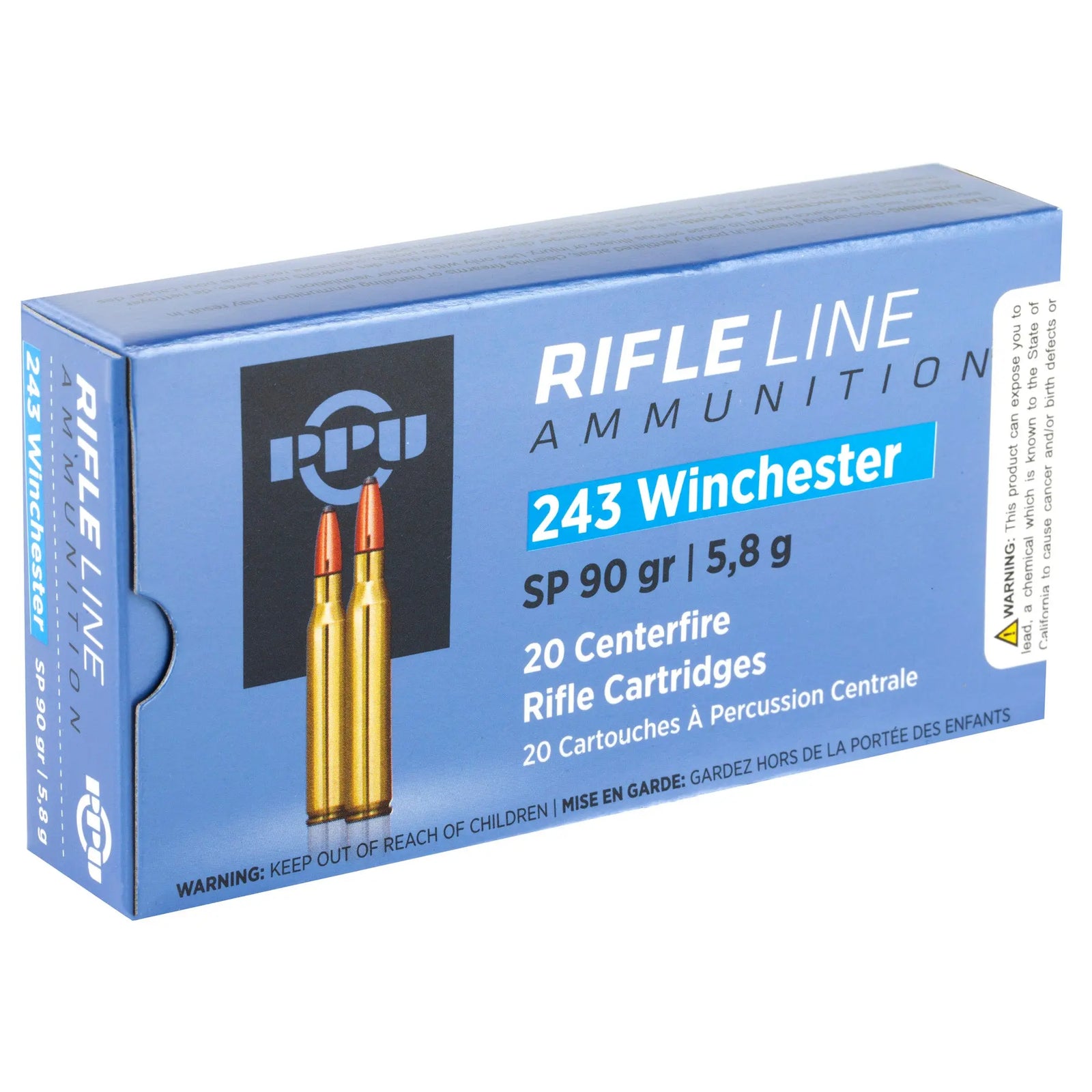PPU 243WIN SP 90GR 20/200 - American Ordnance