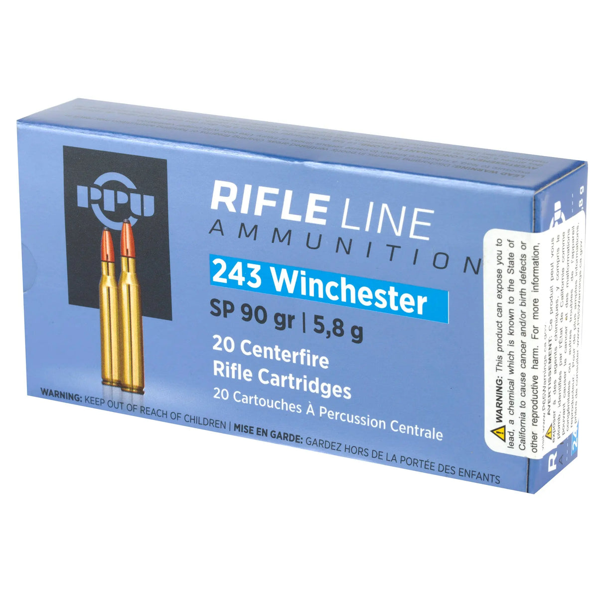PPU 243WIN SP 90GR 20/200 - American Ordnance
