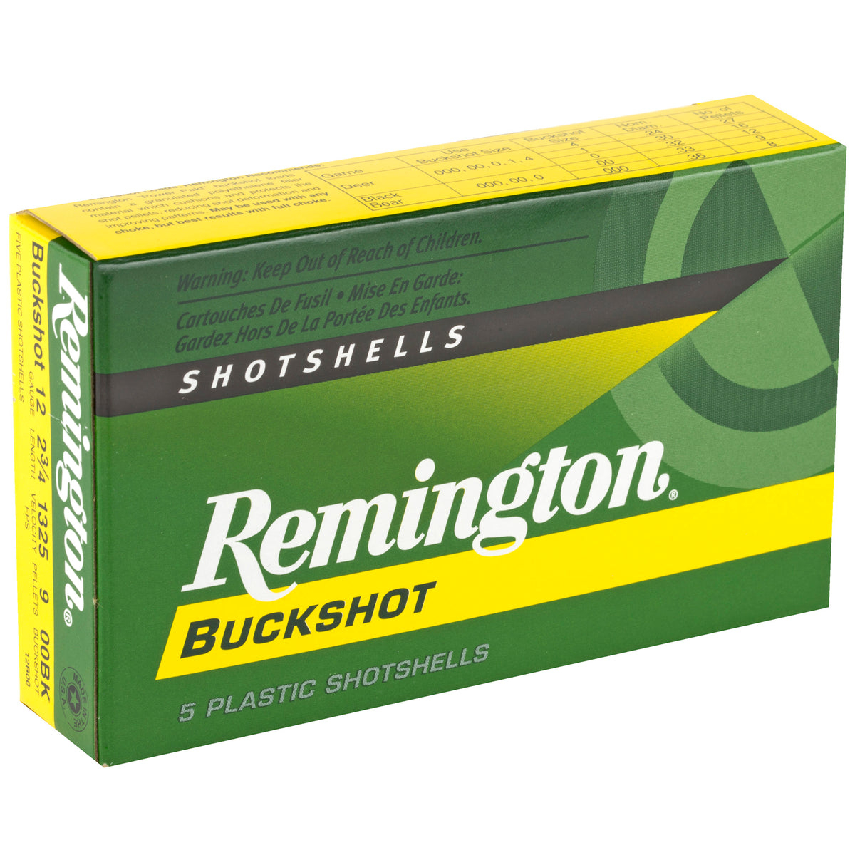 REMINGTON EXP 12GA 2.75&quot; 00 BCK 5RD
