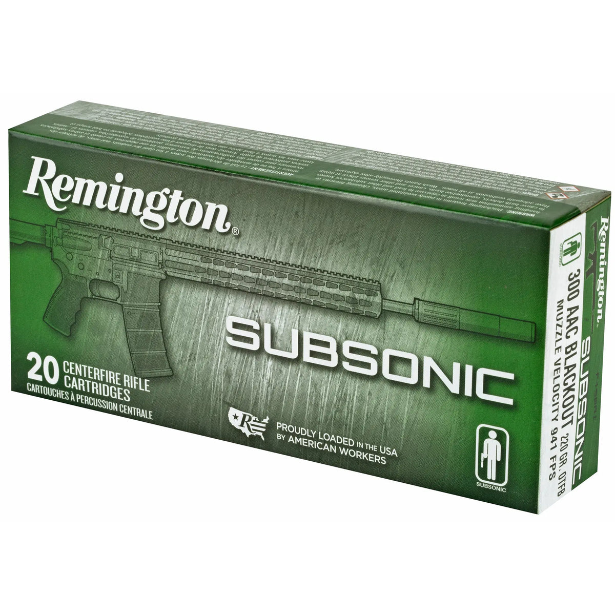 REM 300BLK 220GR SUBSONIC 20/200 - American Ordnance