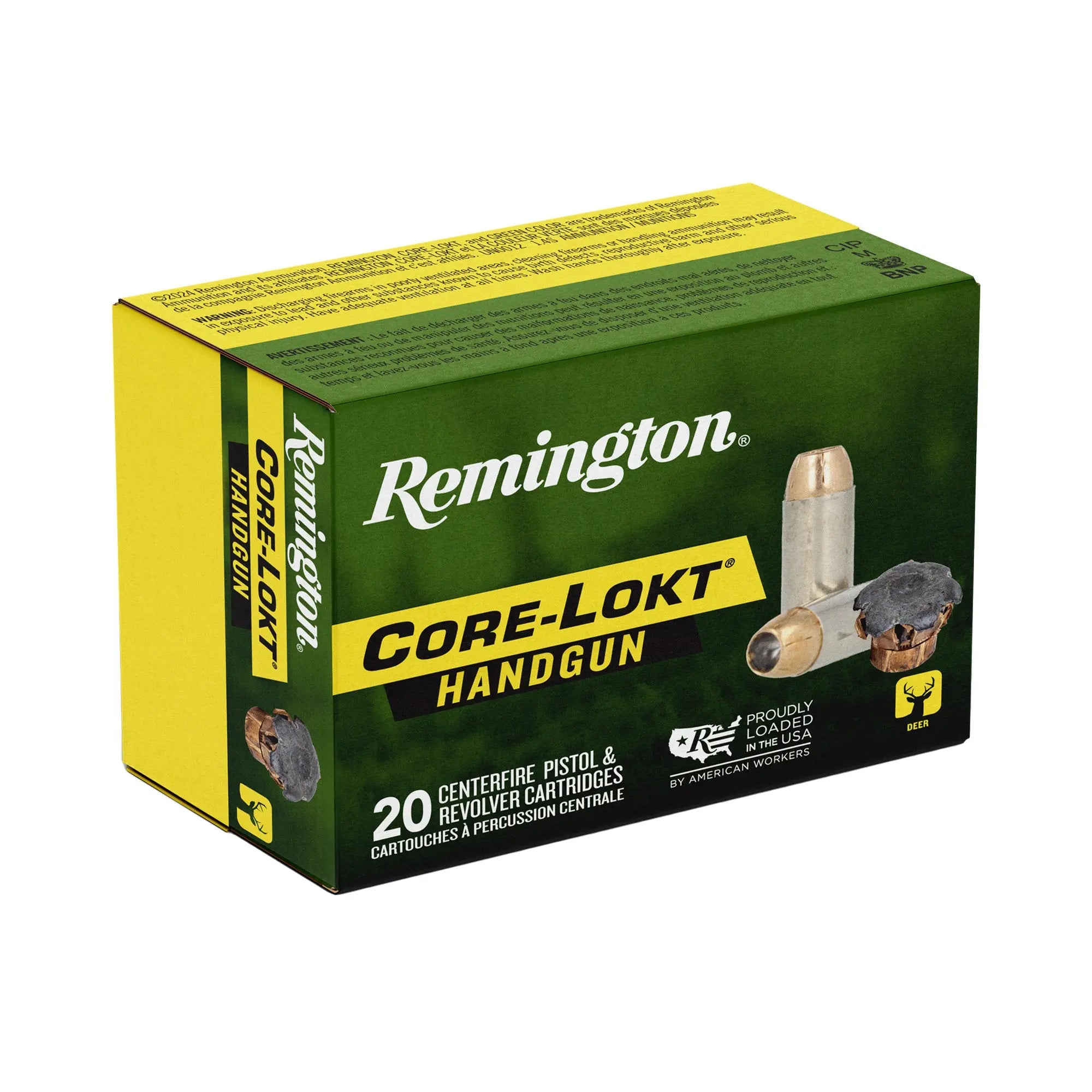 REM CORE-LOKT HNDGN 357MAG 180GR JHP - American Ordnance