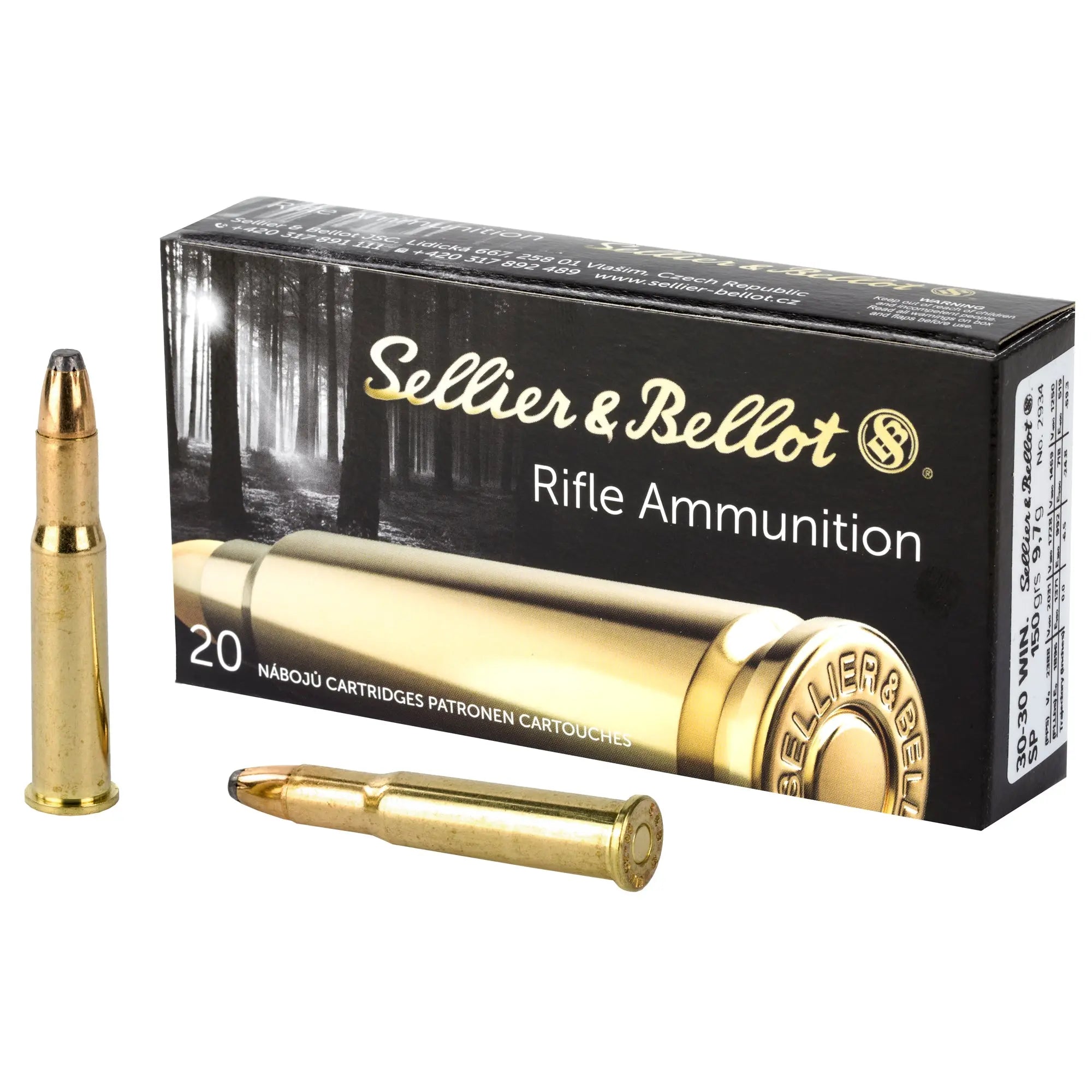 S&B 30-30WIN 150GR SP 20/500 - American Ordnance
