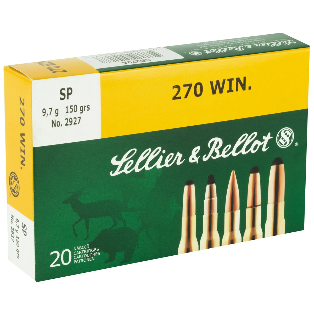 S&amp;B 270WIN 150GR SP 20/400 - American Ordnance