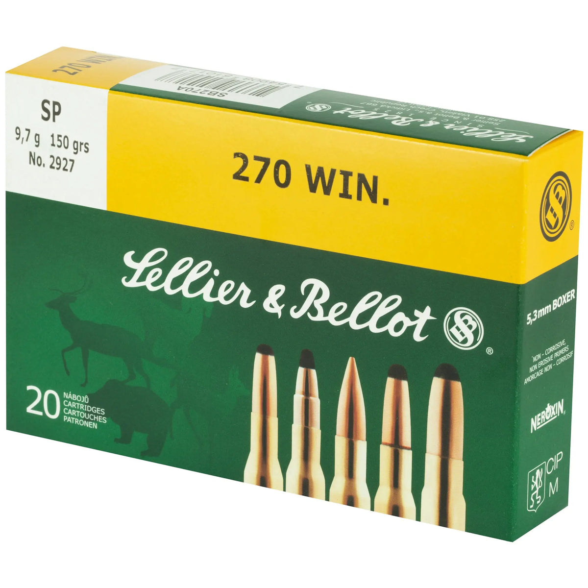 S&amp;B 270WIN 150GR SP 20/400 - American Ordnance