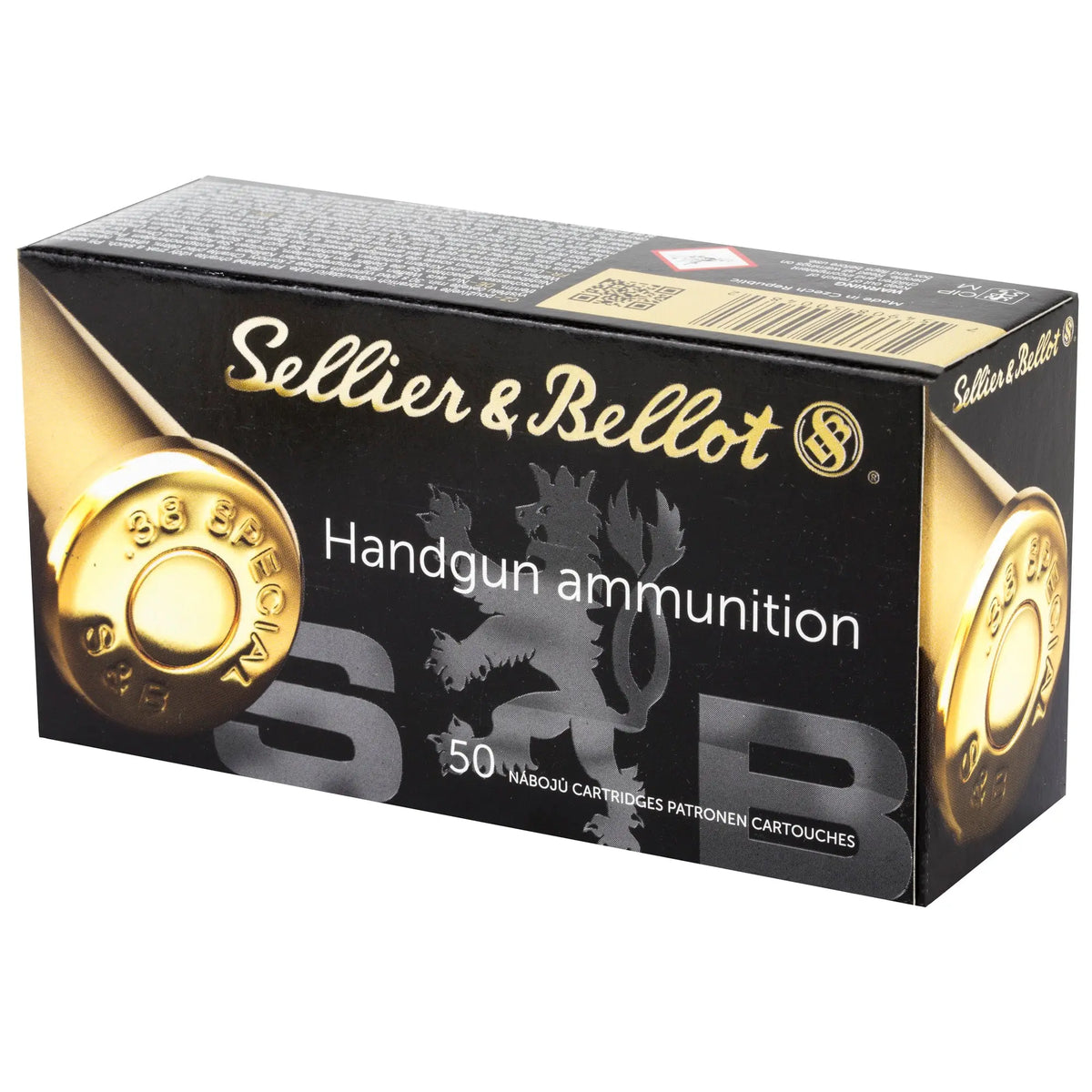 S&amp;B 38SPL 158GR FMJ 50/1000 - American Ordnance