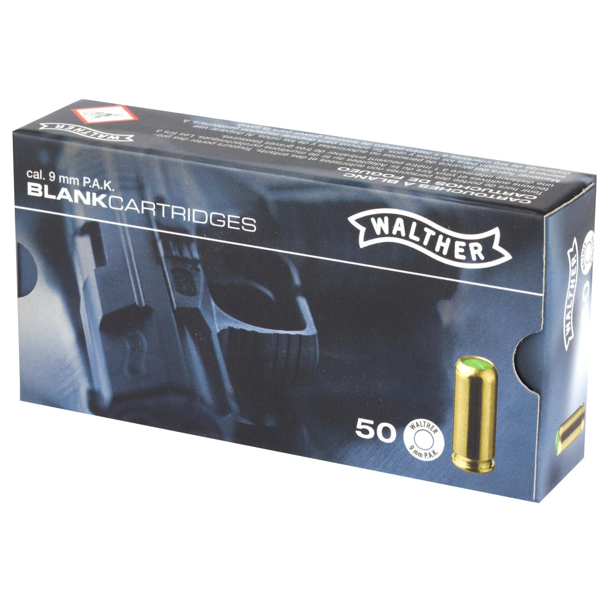 UMX WALTHER 9MM PAK BLANKS 50/BX - American Ordnance