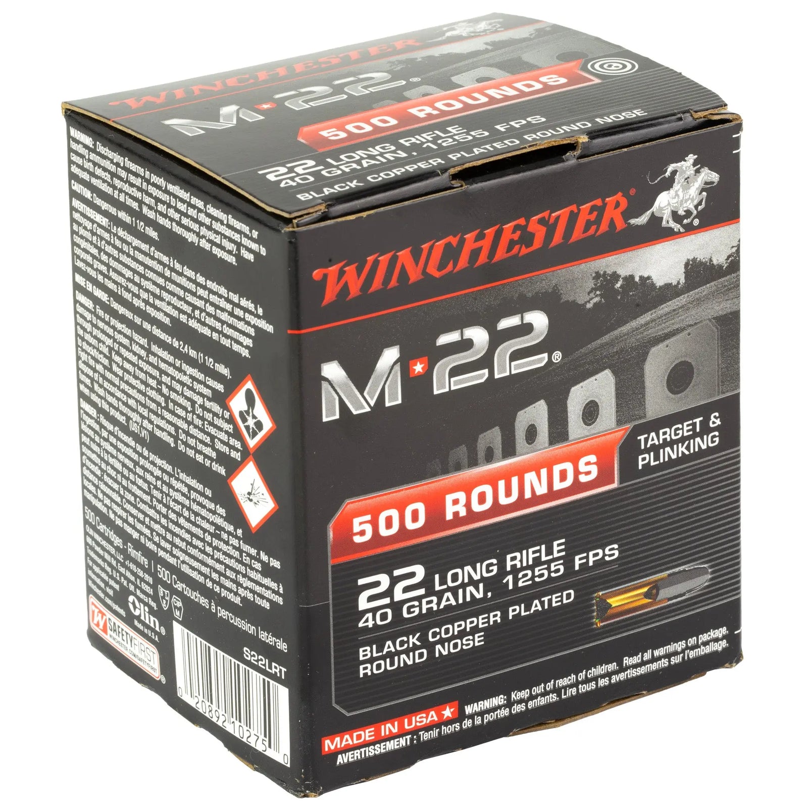 WIN M-22 22LR 40GR CPRN 1000/2000 - American Ordnance
