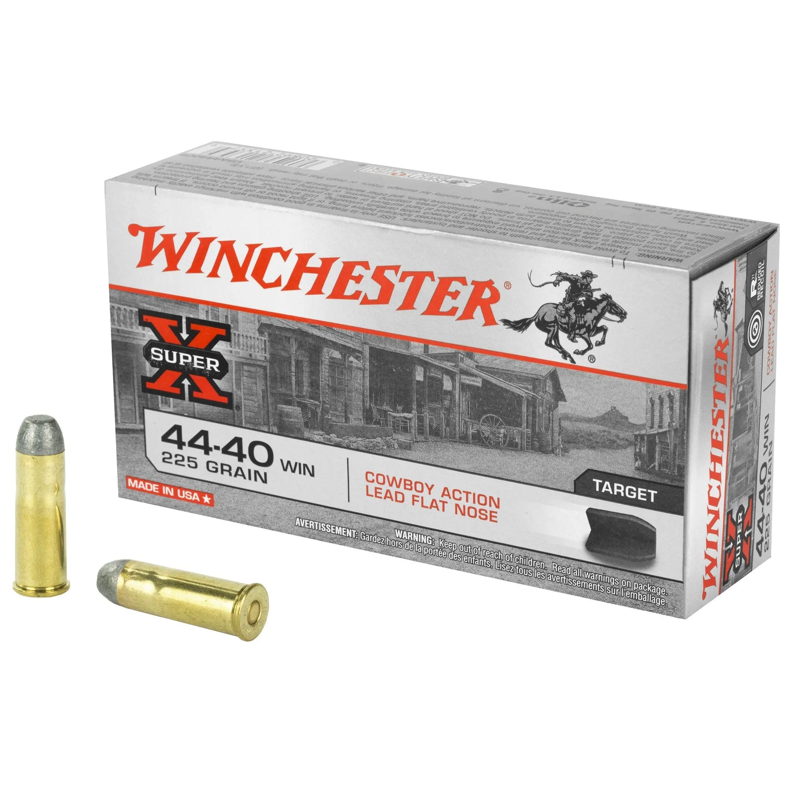 WIN USA 44-40 225GR LD CWBY 50/500 - American Ordnance