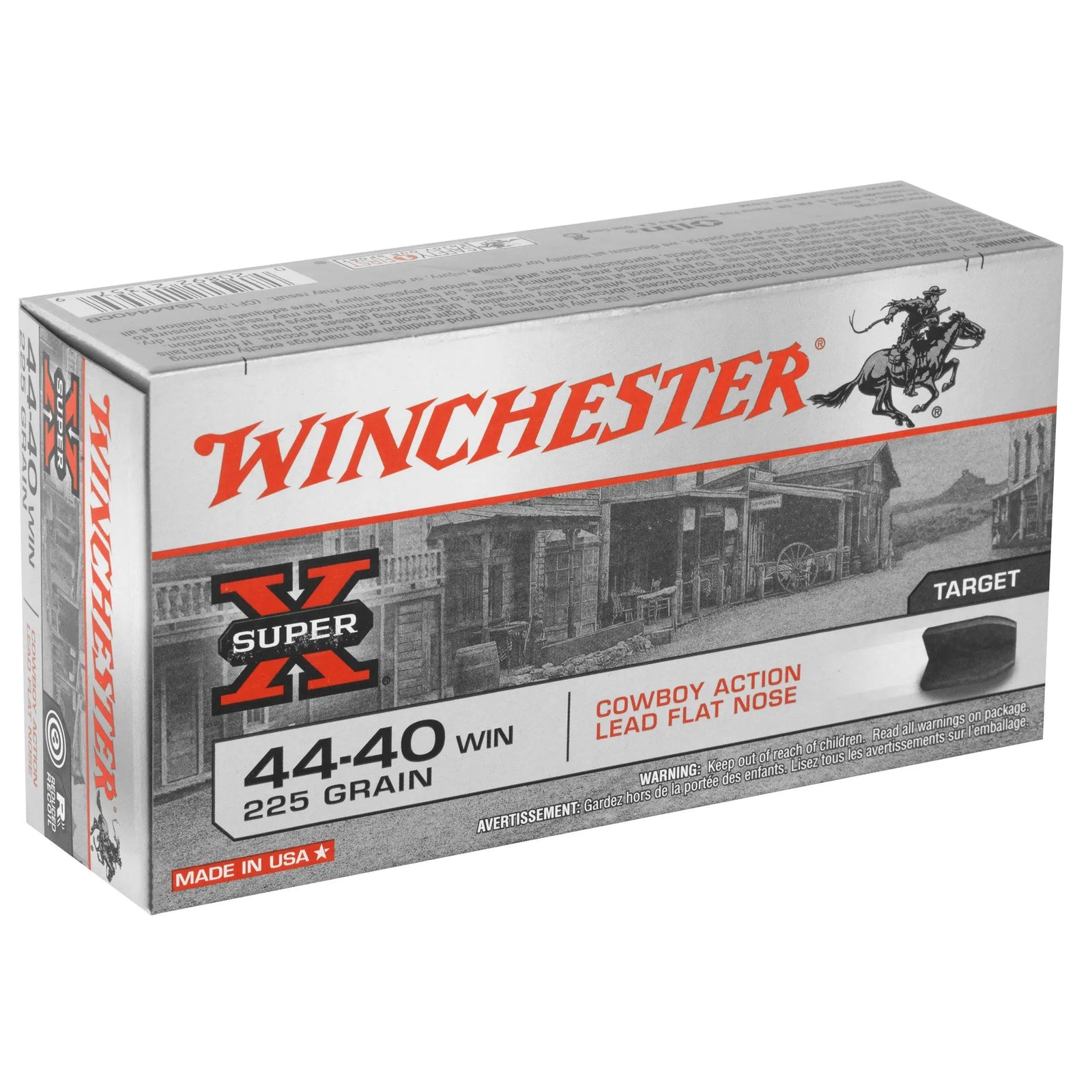 WIN USA 44-40 225GR LD CWBY 50/500 - American Ordnance
