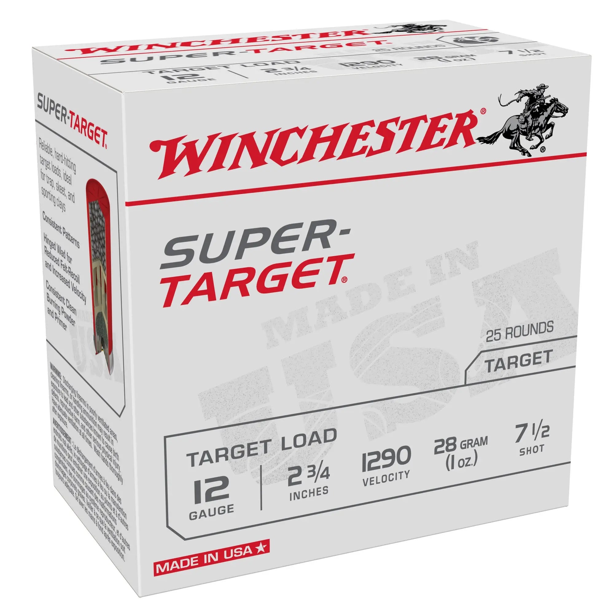 WIN SPRTRGT 12GA 2.75" #7.5 25/250 - American Ordnance