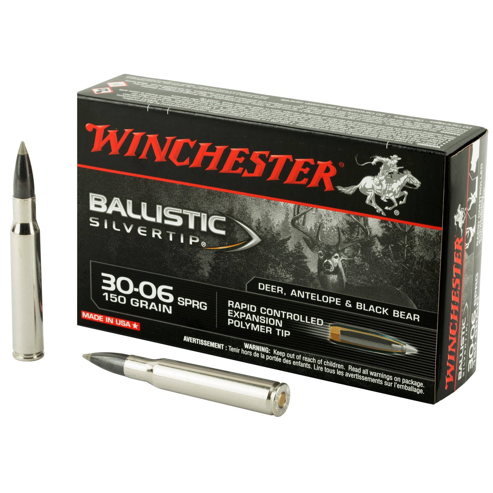 WIN BLSTC TIP 3006SP 150GR 20/200 - American Ordnance