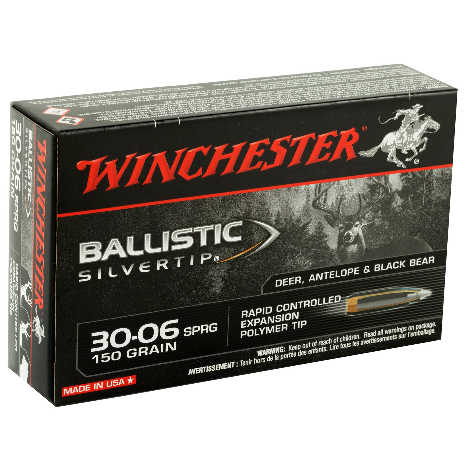 WIN BLSTC TIP 3006SP 150GR 20/200 - American Ordnance
