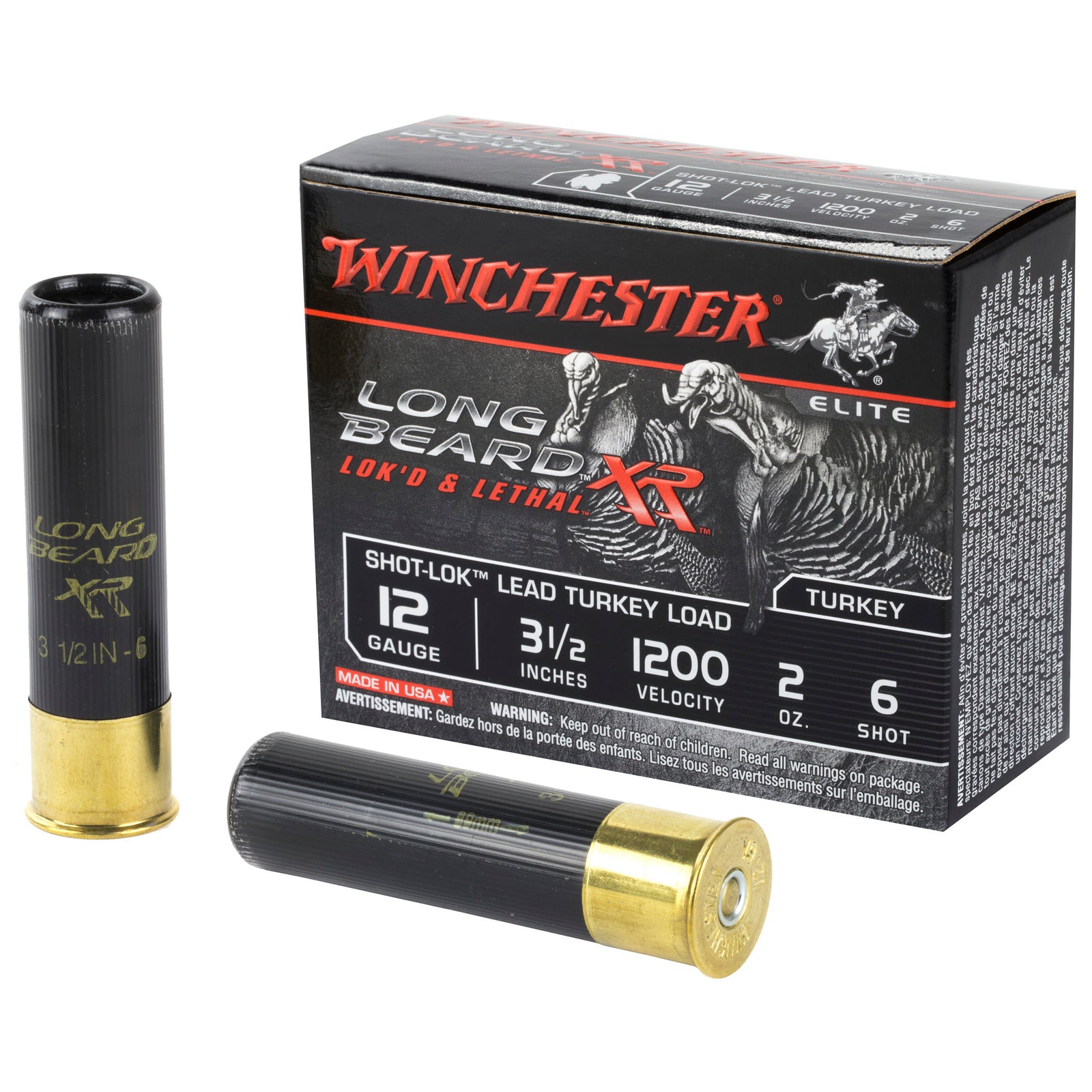 WIN LB XR TRKY 12GA 3.5" #6 2OZ 10/1 - American Ordnance