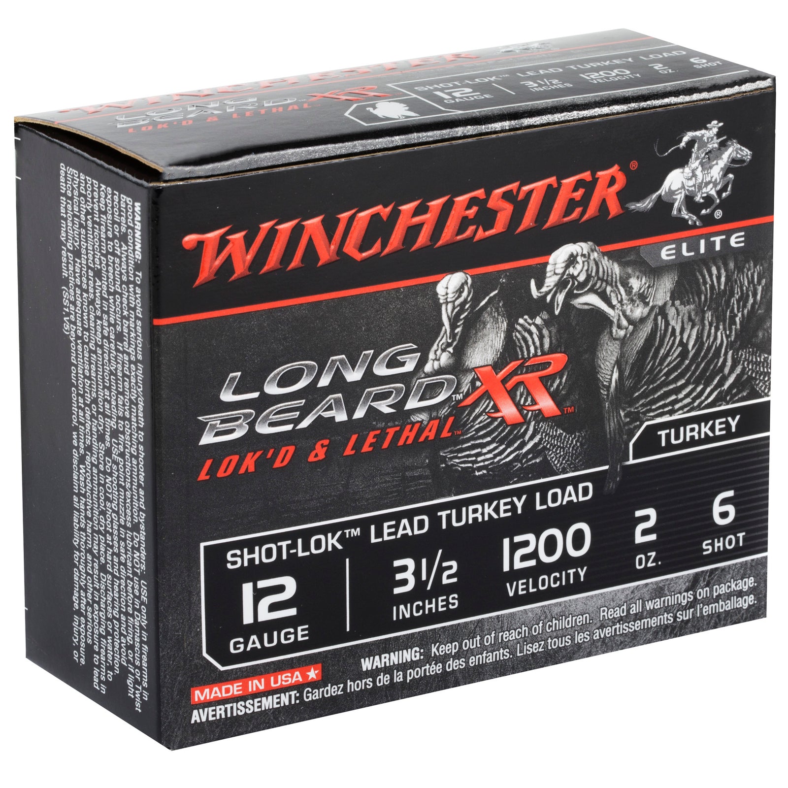 WIN LB XR TRKY 12GA 3.5" #6 2OZ 10/1 - American Ordnance