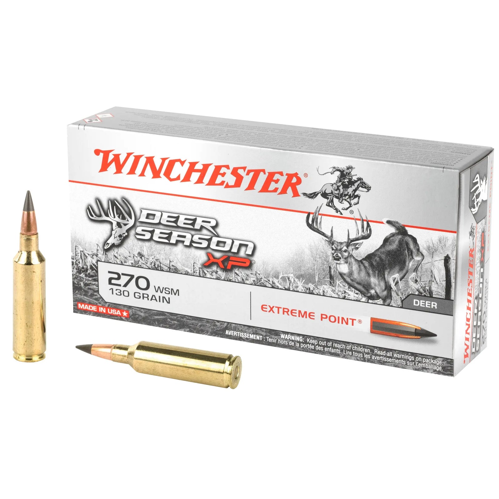 WIN DEER SEASON 270WSM 130GR 20/200 - American Ordnance