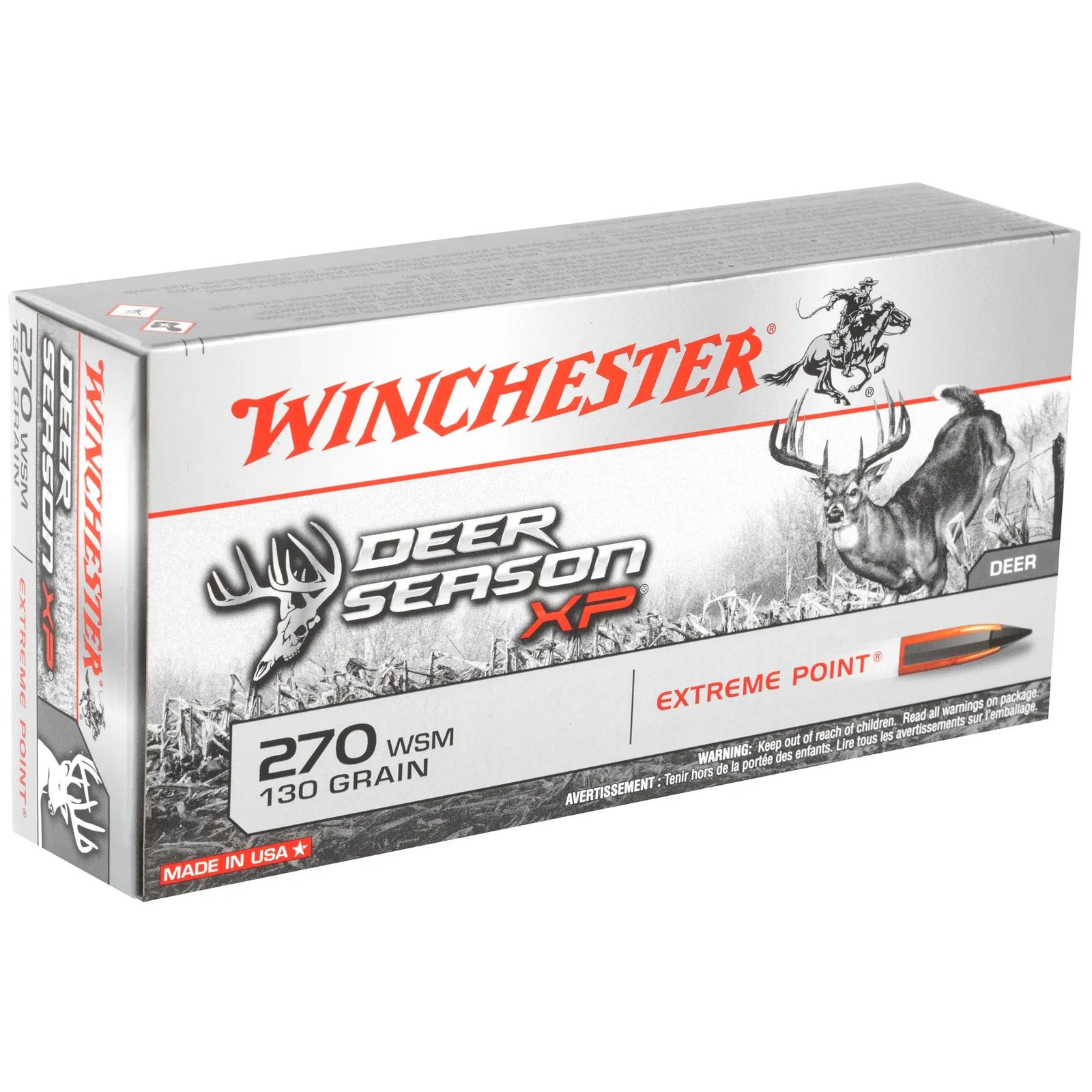 WIN DEER SEASON 270WSM 130GR 20/200 - American Ordnance