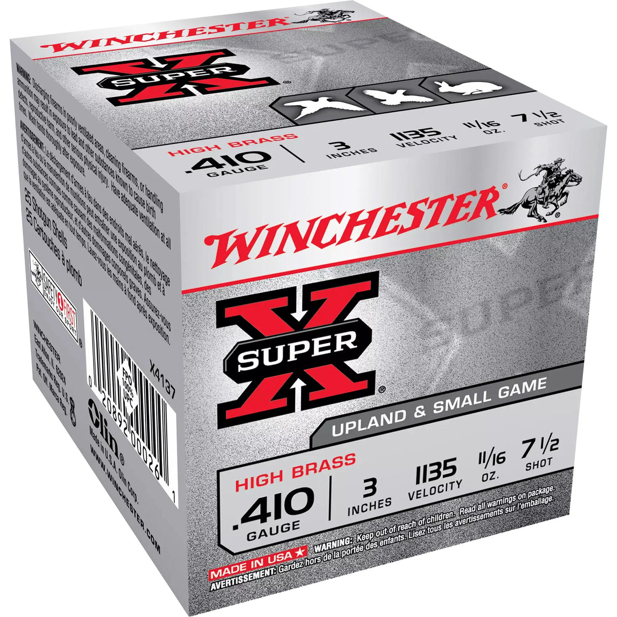 WIN SPRX UPLD 410GA 3&quot; #7.5 25/250 - American Ordnance