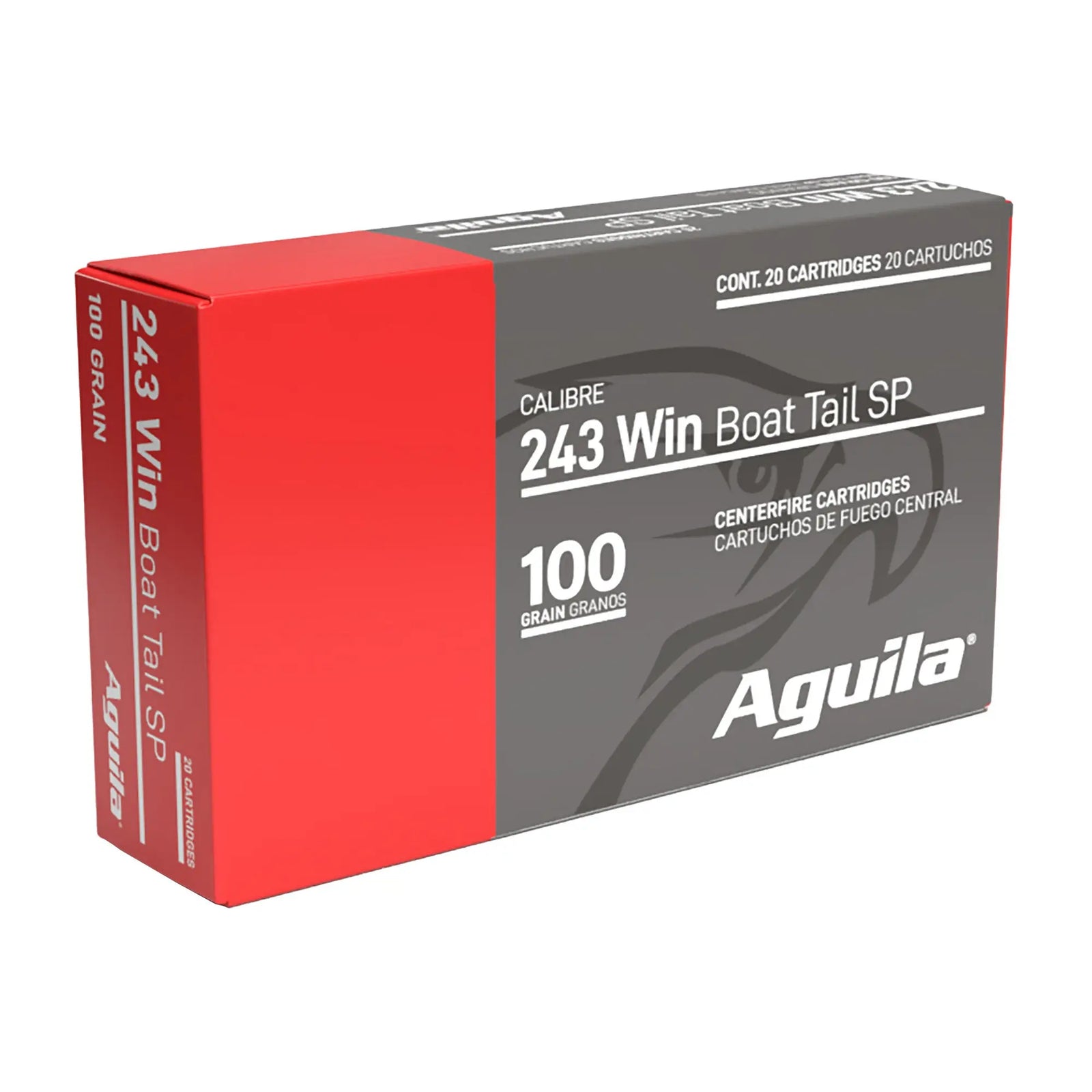 AGUILA 243WIN 100GR SP 20/200 - American Ordnance