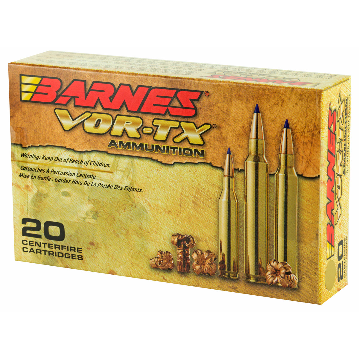 BARNES VOR-TX 30-06 168GR TTSX BT 20RD
