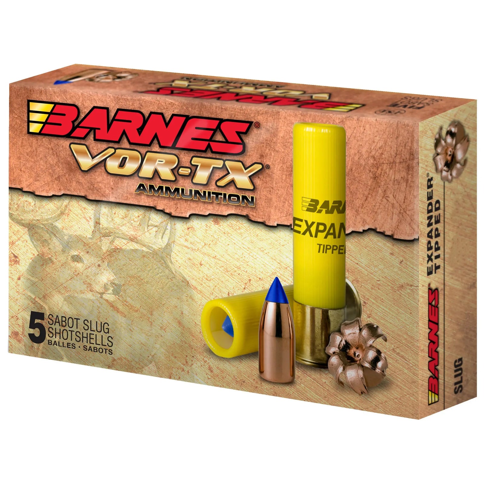 BARNES VOR-TX 20GA 3" 250GR 5/100 - American Ordnance