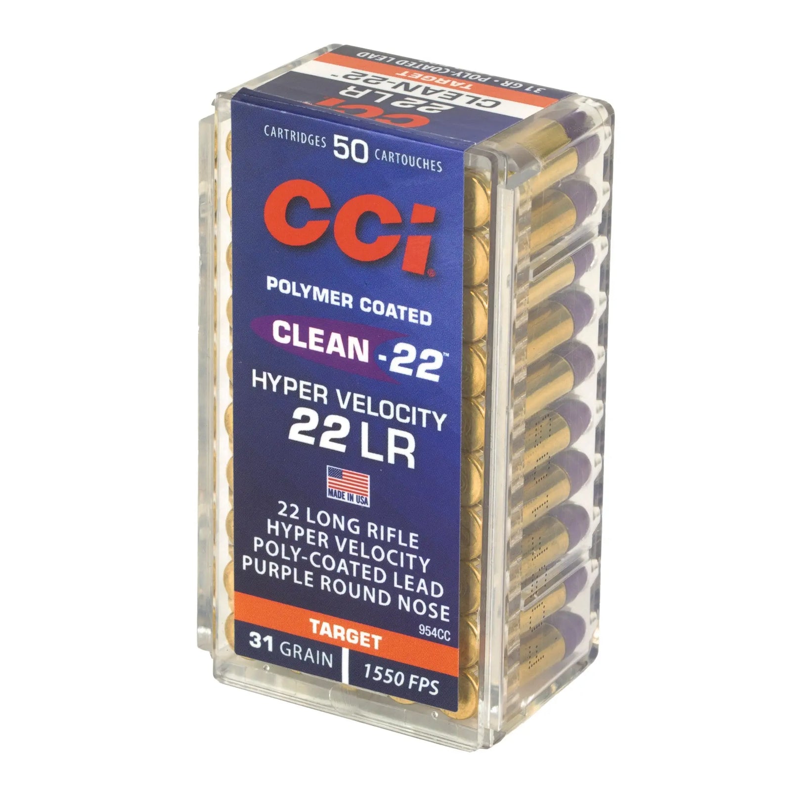 CCI HYPR VLCTY 22LR 31GR LN 50/5000 - American Ordnance