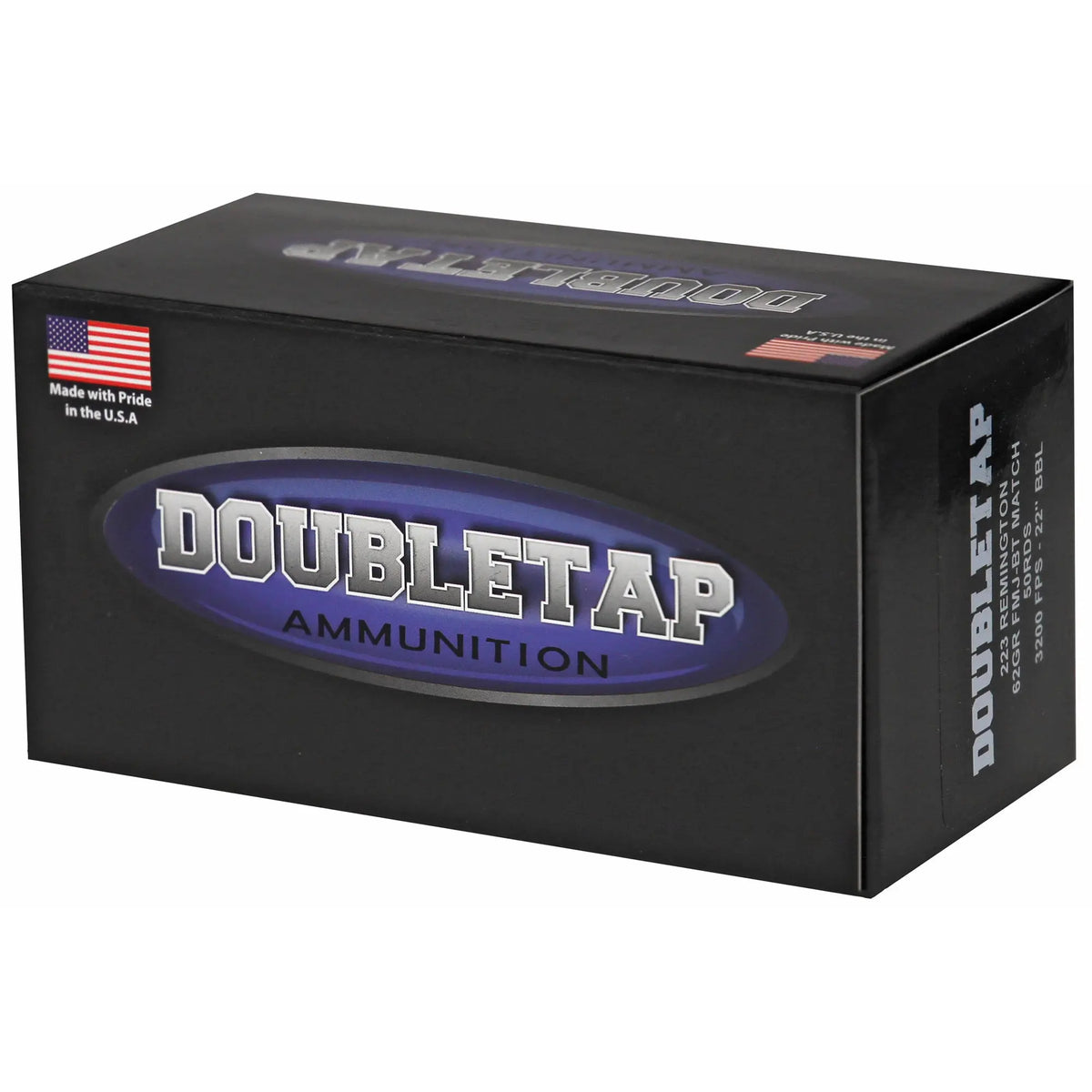 DBLTAP 223REM 62GR FMJ 50/500 - American Ordnance