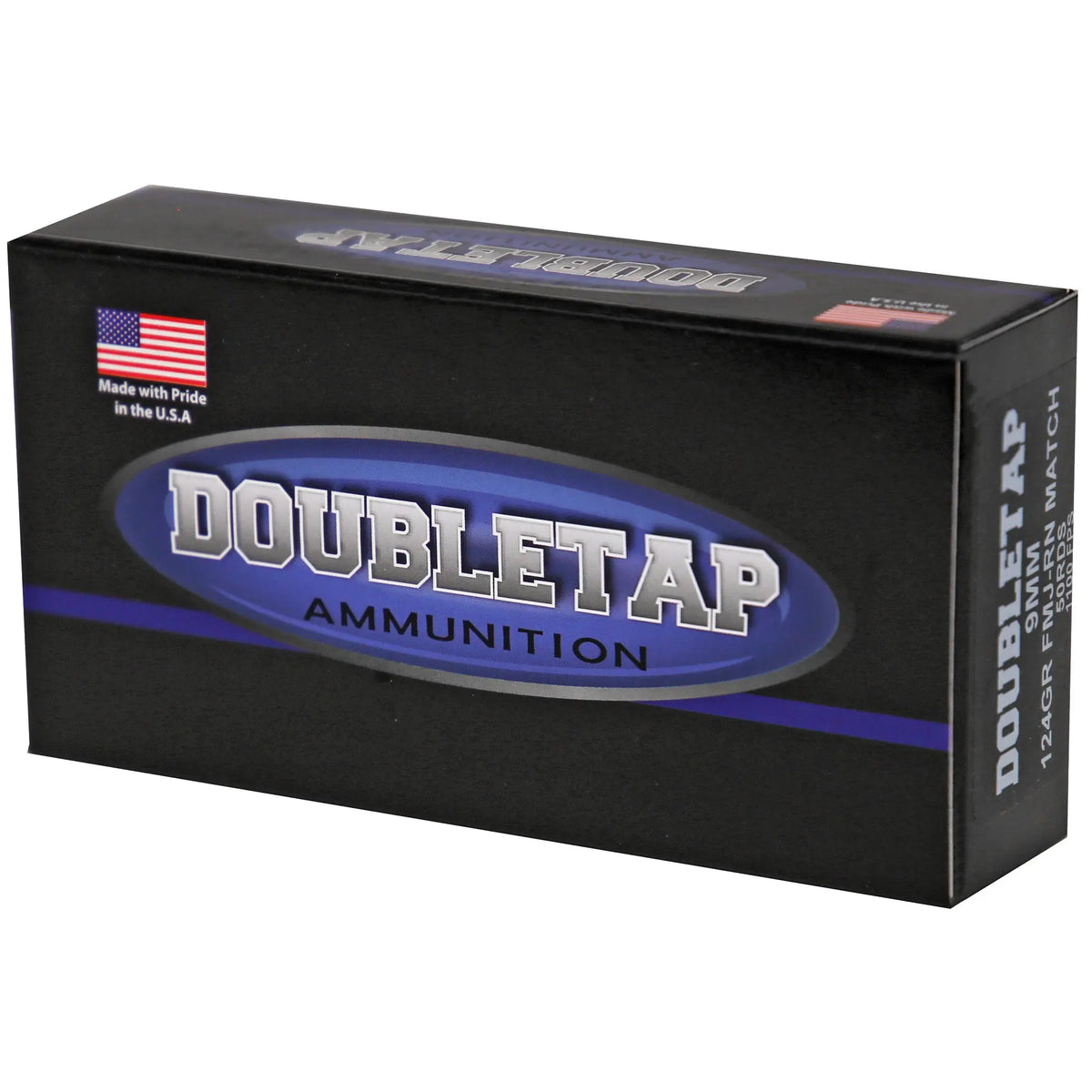 DBLTAP 9MM 124GR FMJ 50/1000 - American Ordnance