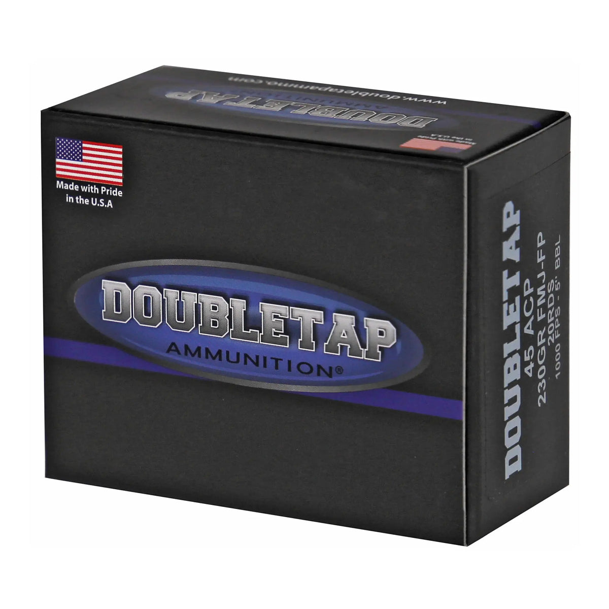 DBLTAP 45ACP 230GR FMJ-FP 20/1000 - American Ordnance
