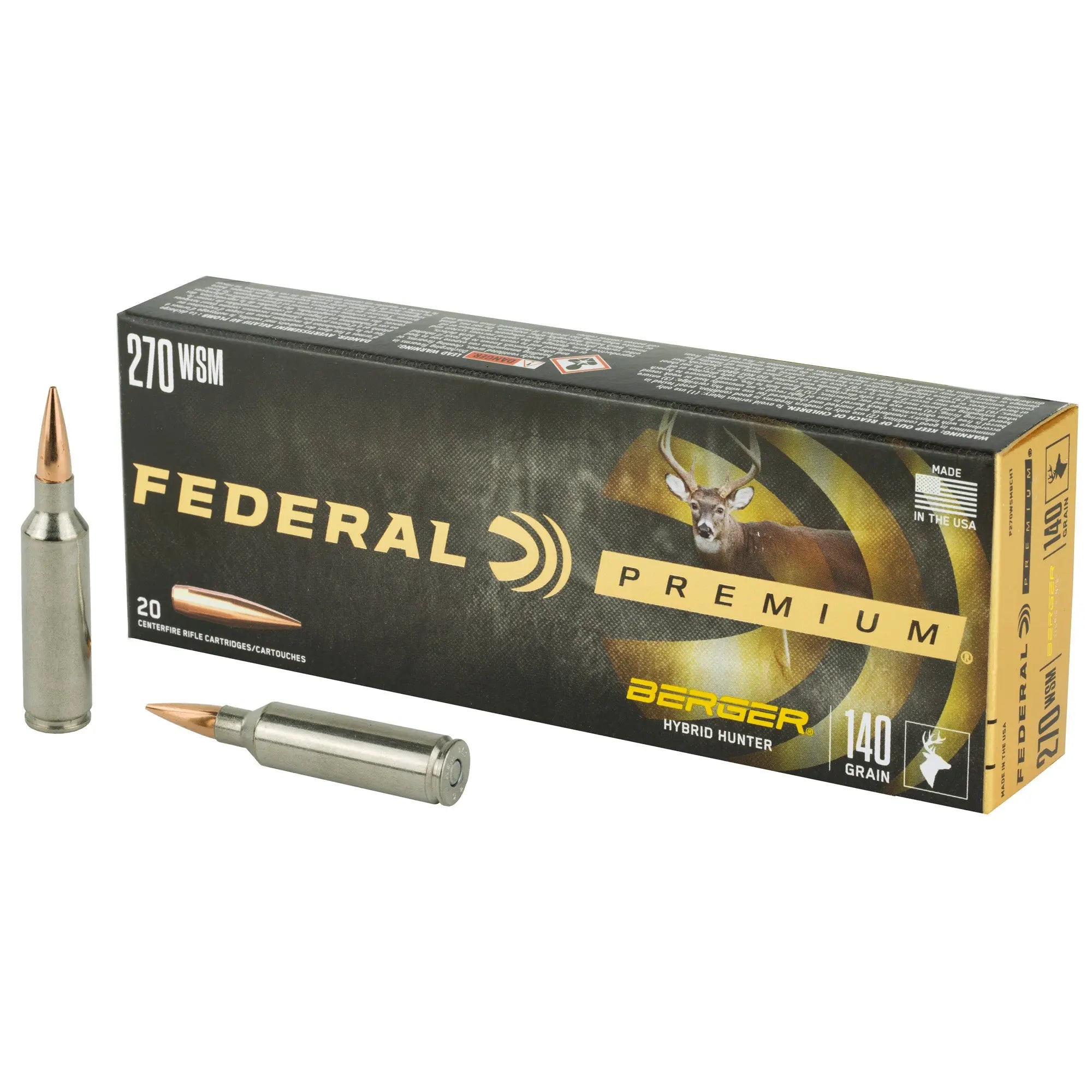 FED PRM 270WSM 140GR HYB HR 20/200 - American Ordnance