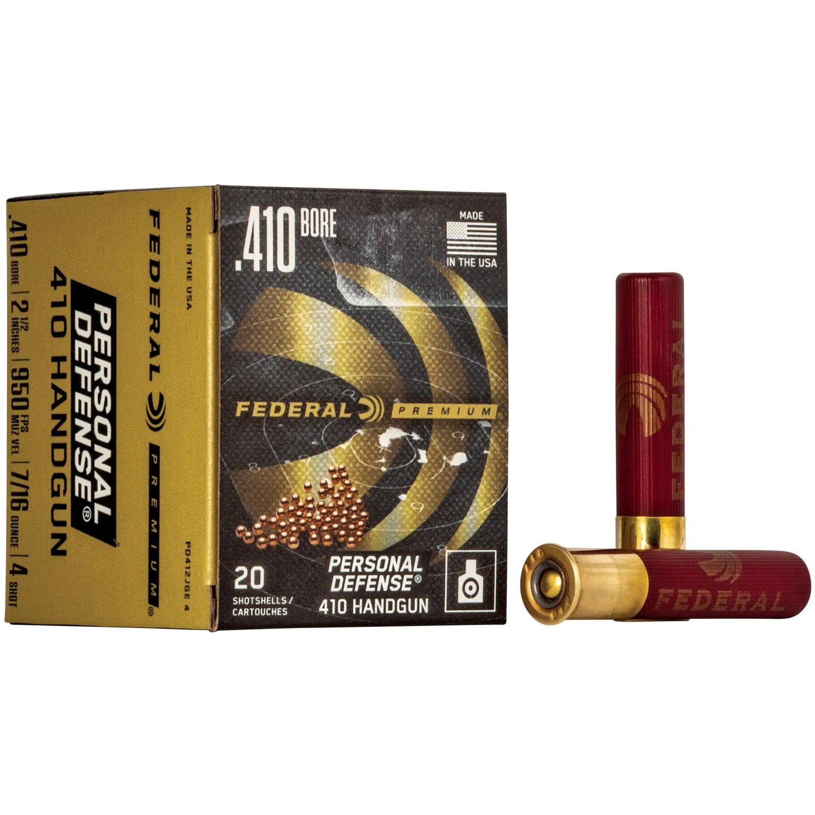 FED PD 410GA 2.5" #4 20/200 - American Ordnance