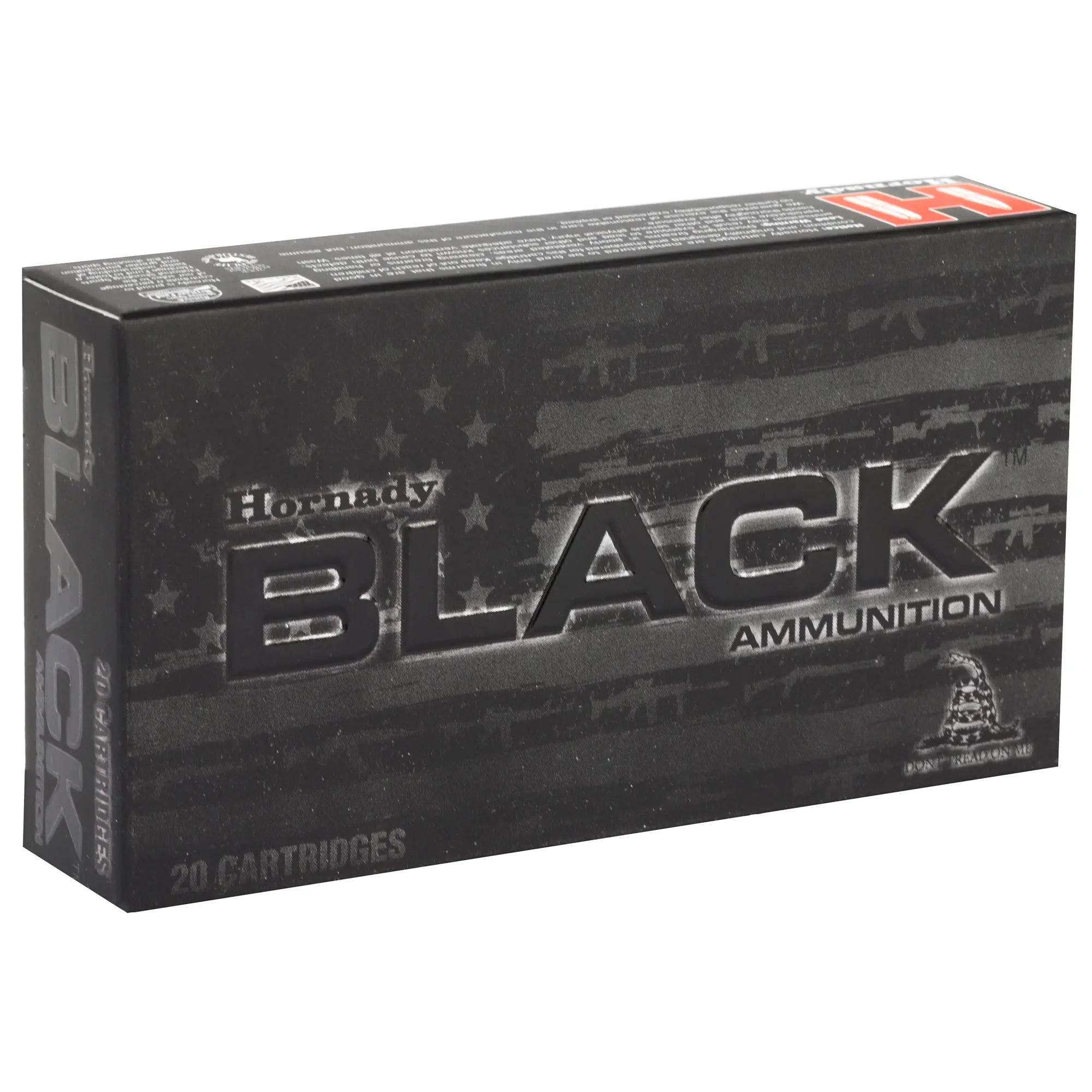 HRNDY BLACK 556NATO 75GR SBR 20/200 - American Ordnance