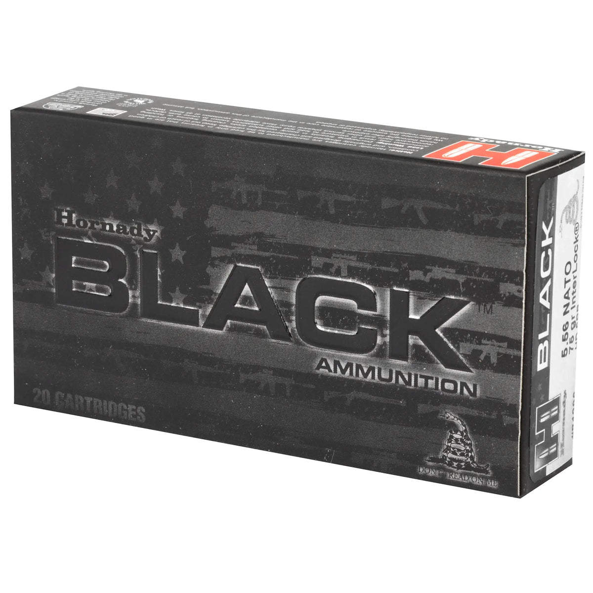 HRNDY BLACK 556NATO 75GR SBR 20/200 - American Ordnance