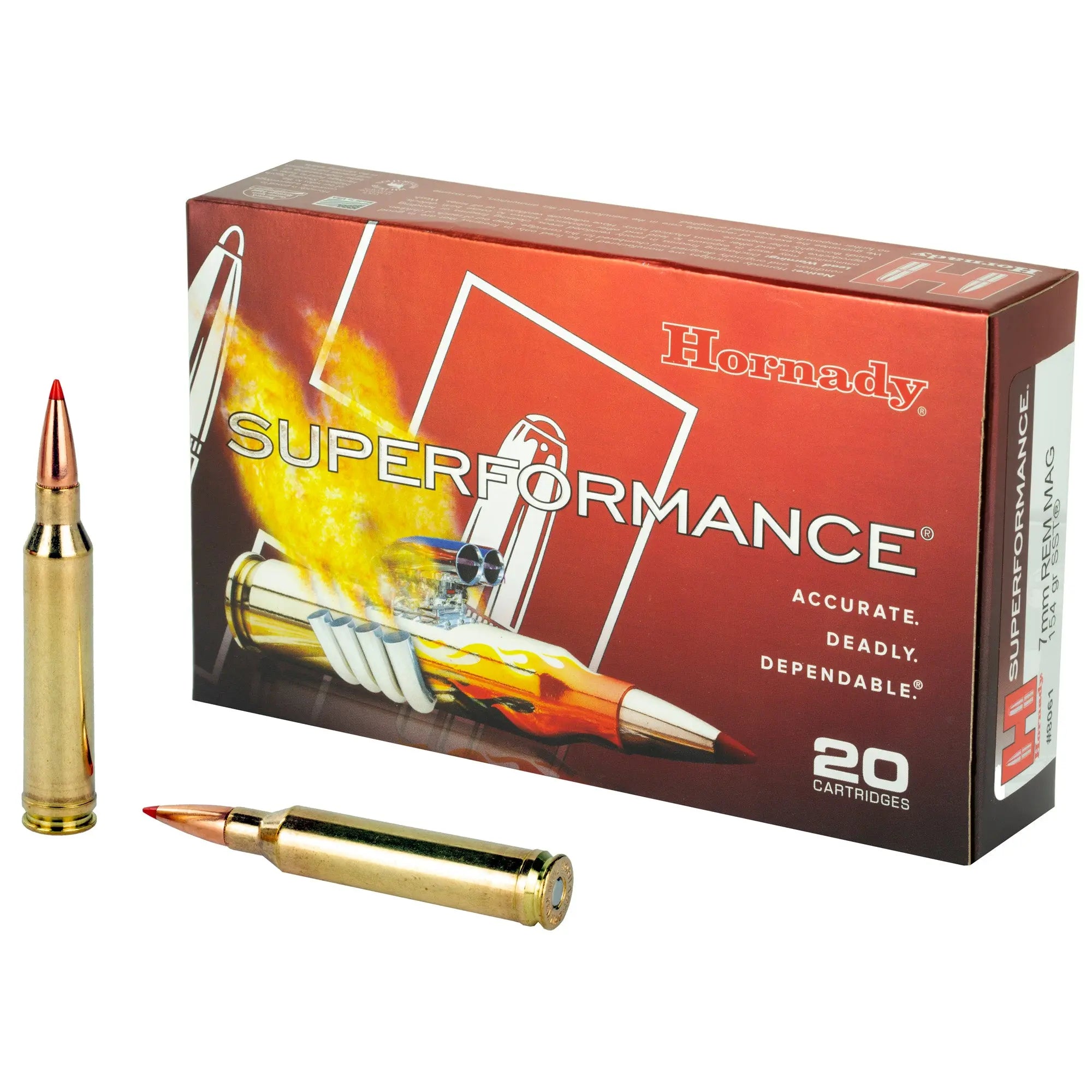 HRNDY SF 7MMREM 154GR SST 20/200 - American Ordnance