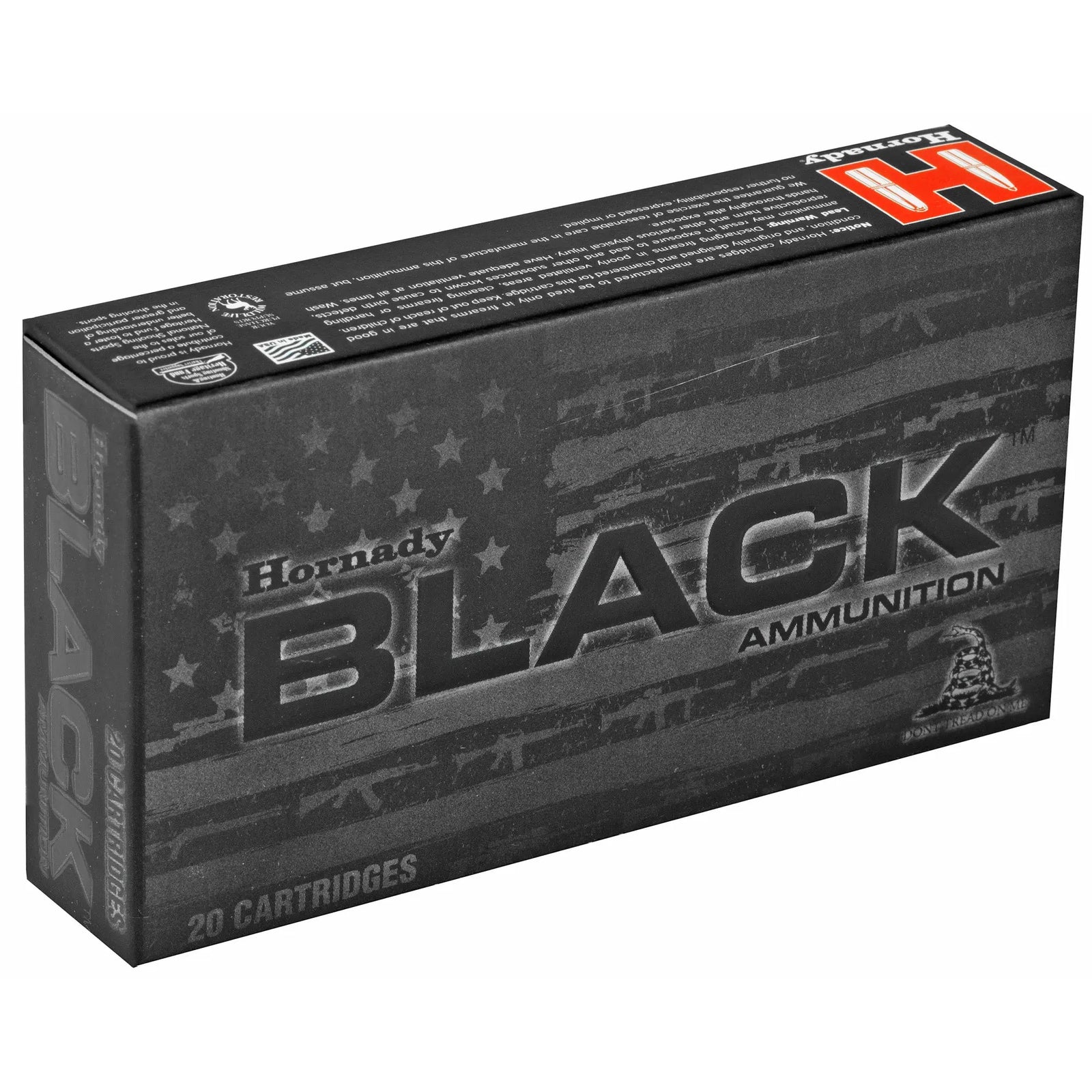HRNDY BLACK 5.45X39 60GR VMAX 20/200 - American Ordnance