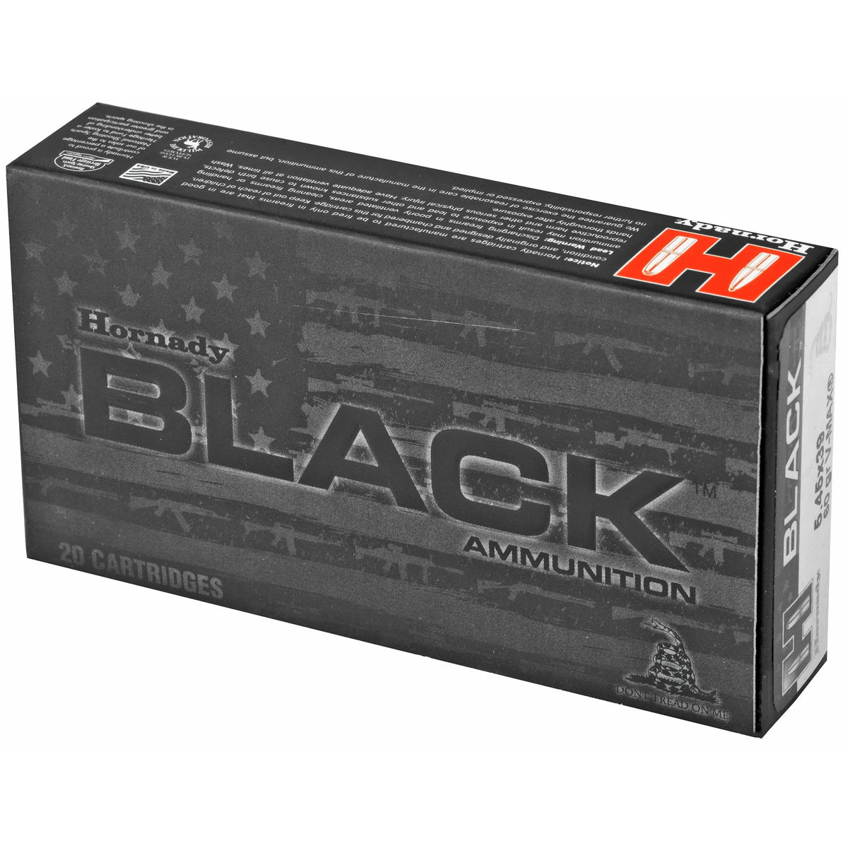 HRNDY BLACK 5.45X39 60GR VMAX 20/200 - American Ordnance