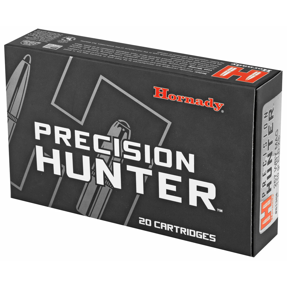 HRNDY PH 257WBY 110GR ELD-X 20/200 - American Ordnance