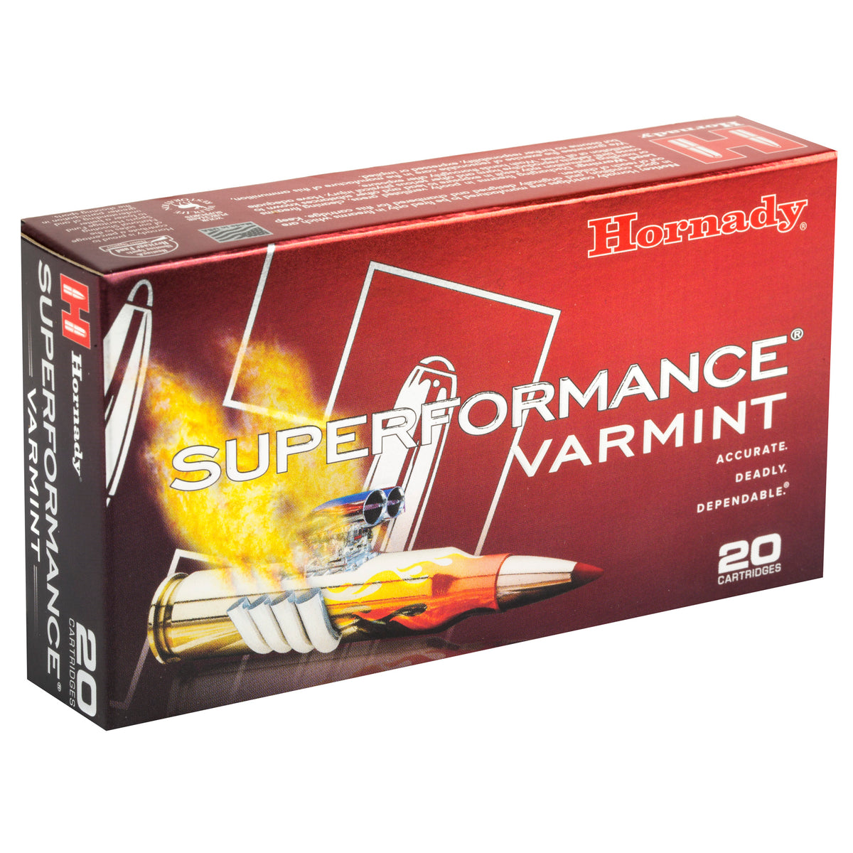 HORNADY 204RUG 24GR NTX 20RD