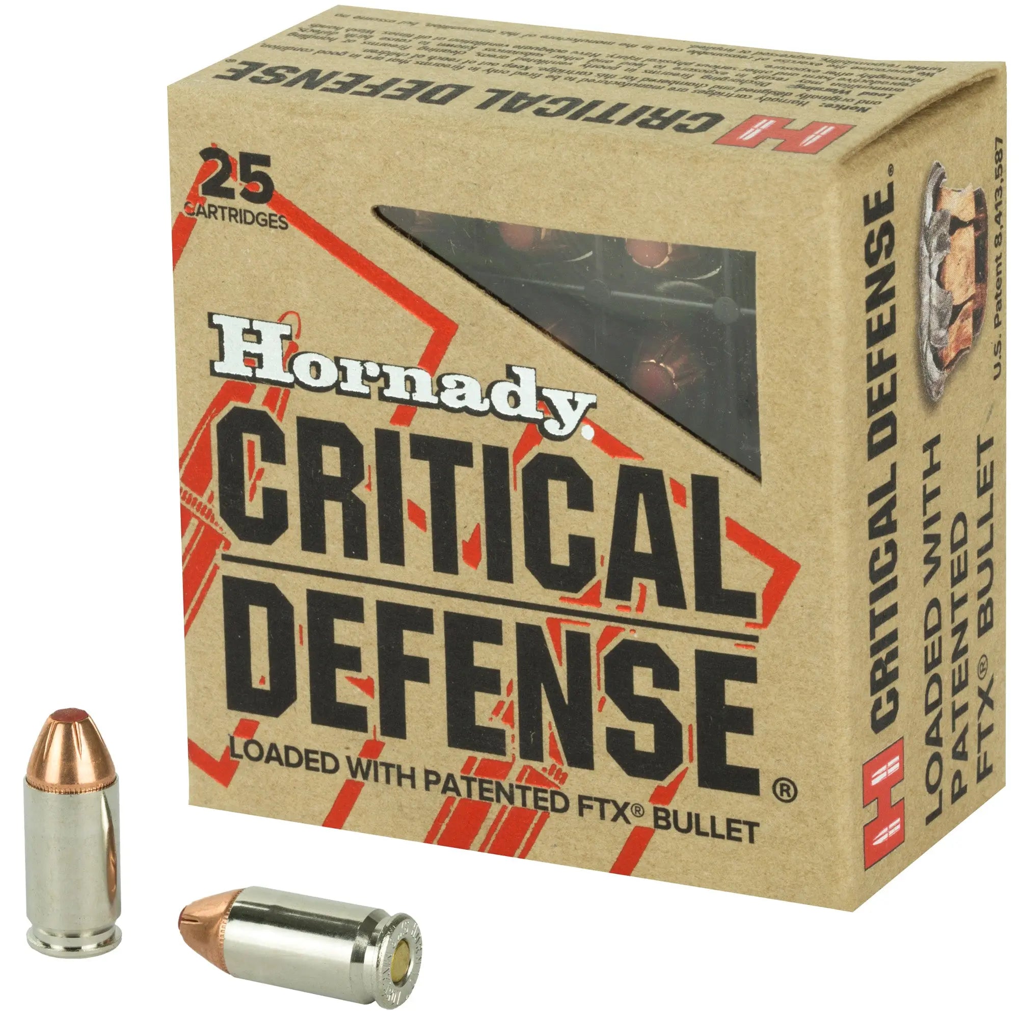 HRNDY CD 9X18MAK 95GR FTX 25/250 - American Ordnance