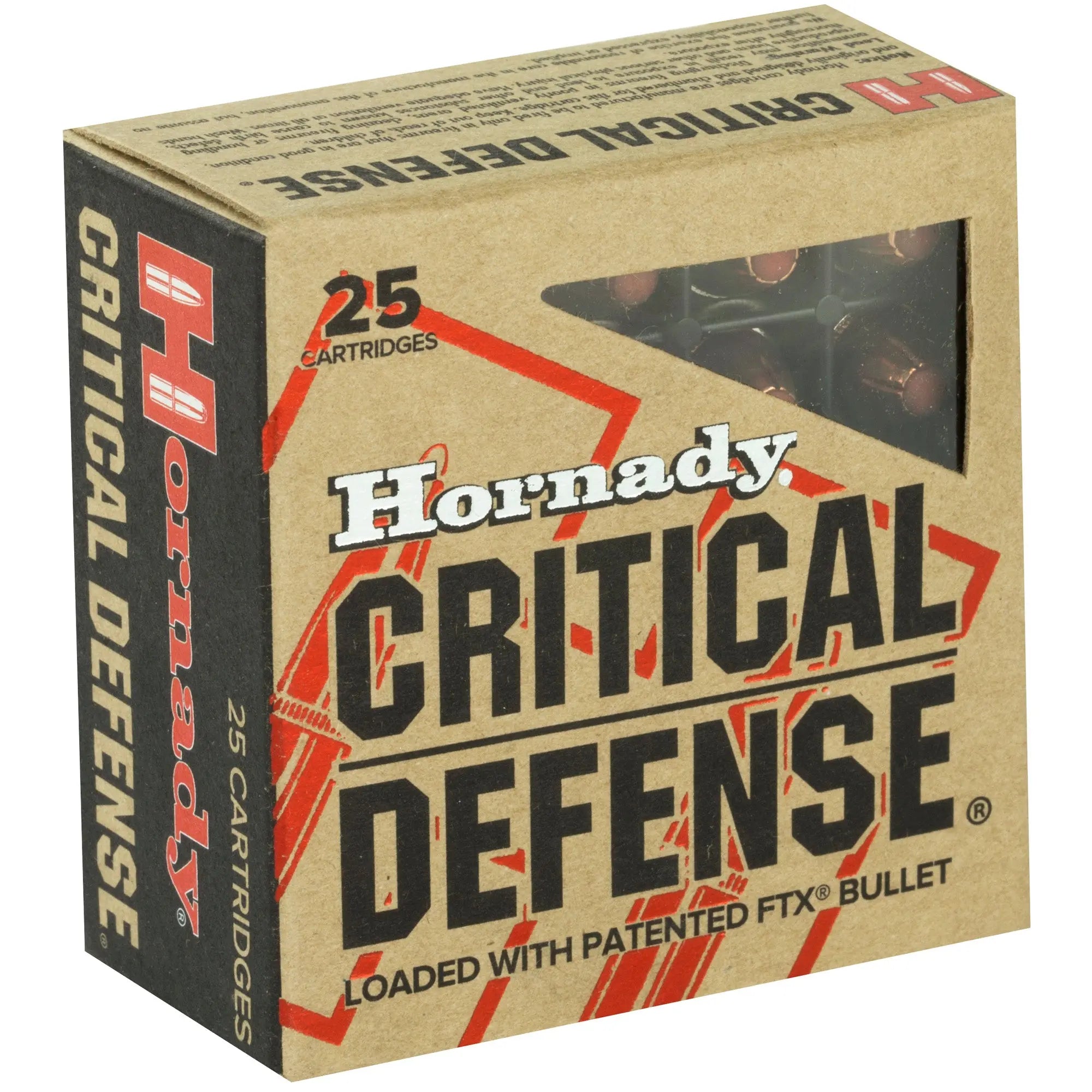HRNDY CD 9X18MAK 95GR FTX 25/250 - American Ordnance