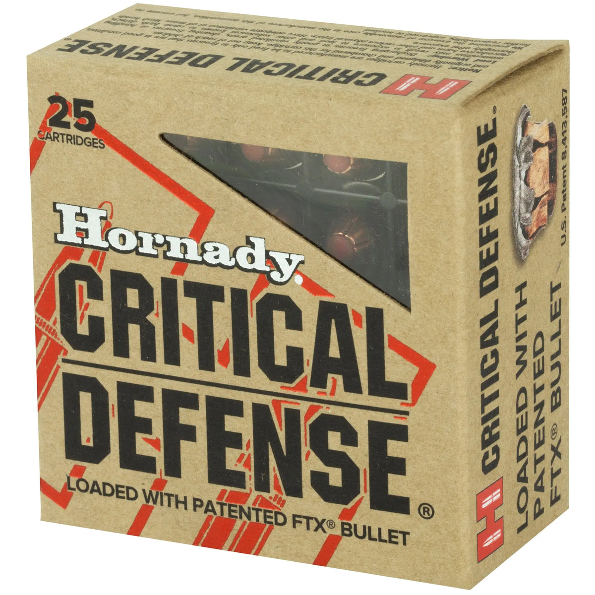 HRNDY CD 9X18MAK 95GR FTX 25/250 - American Ordnance