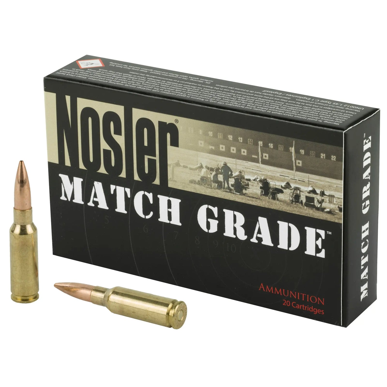 NOSLER 6.5GRNDL 123GR CC 20/200 - American Ordnance