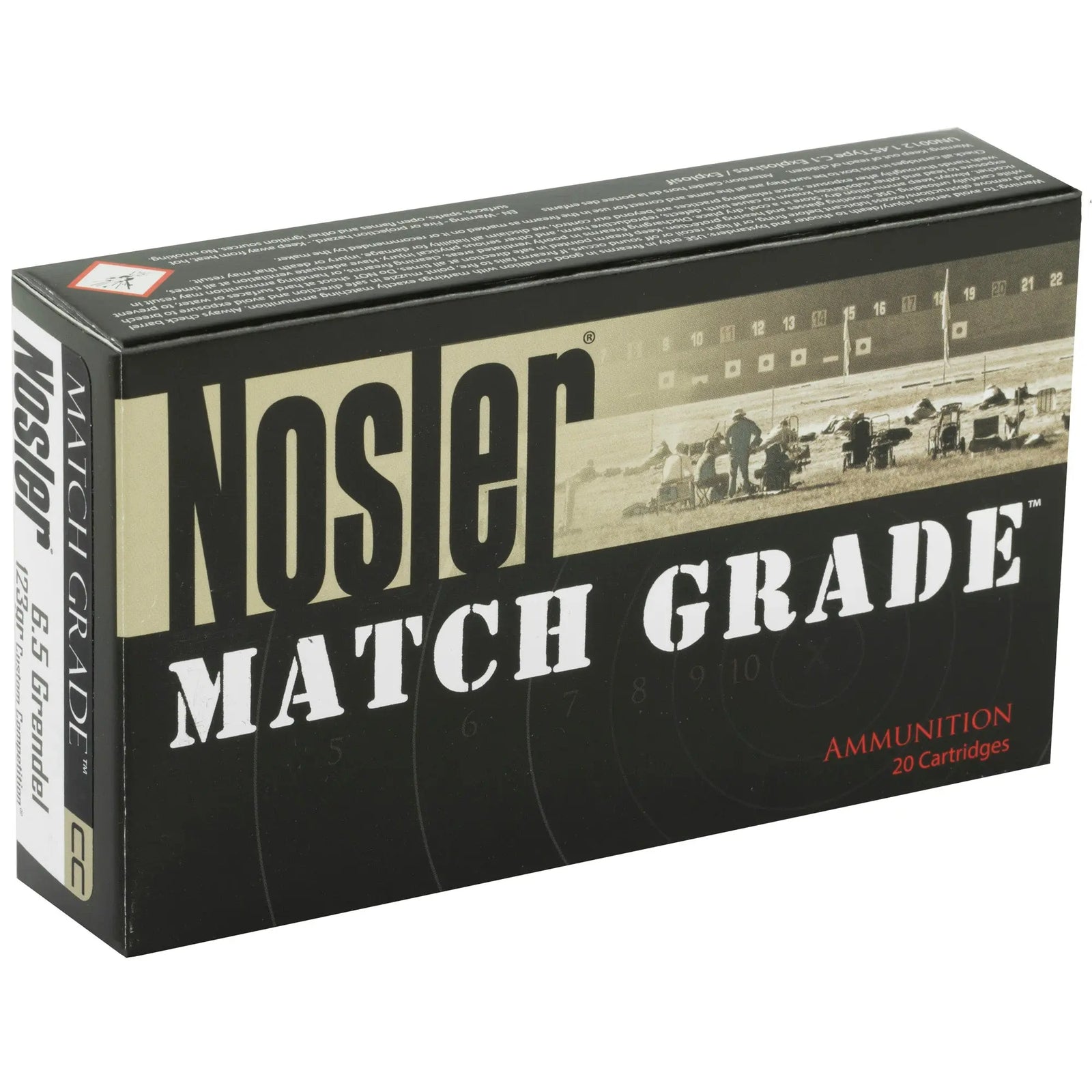 NOSLER 6.5GRNDL 123GR CC 20/200 - American Ordnance
