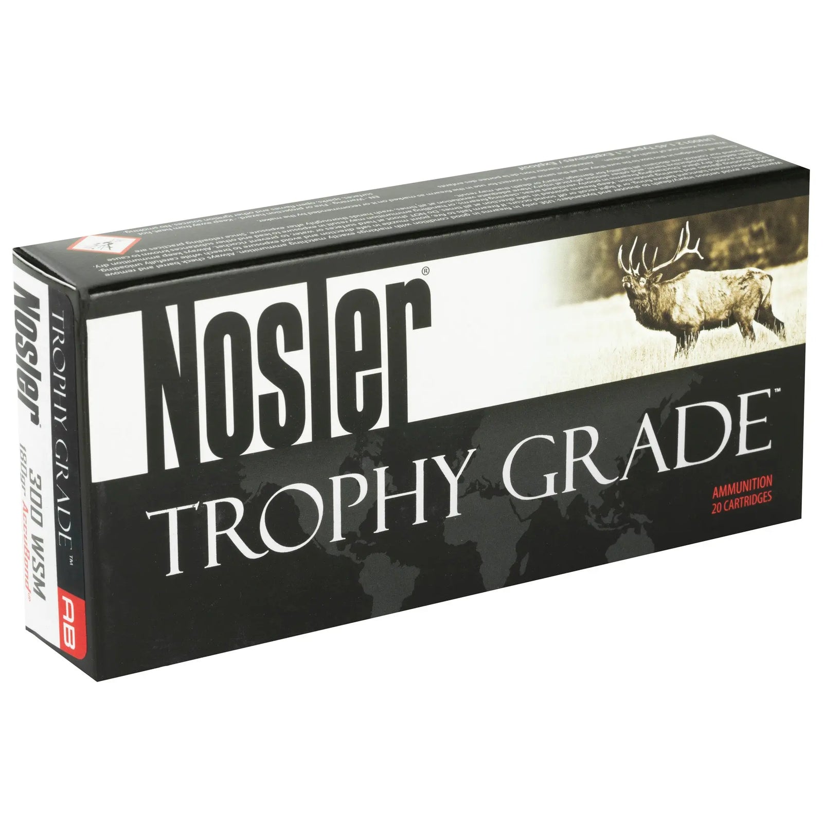 NOSLER 300WSM 180GR AB 20/200 - American Ordnance