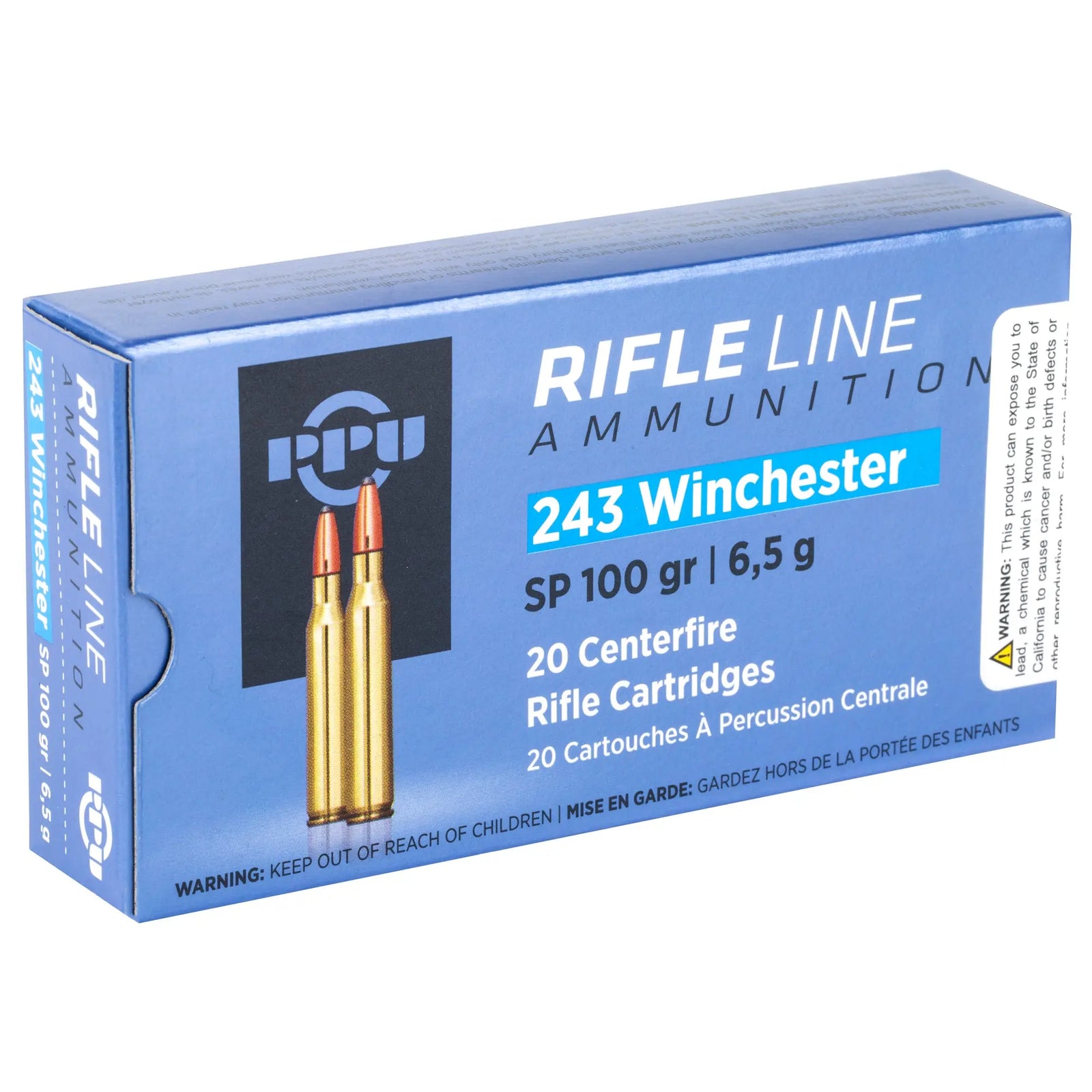 PPU 243WIN SP 100GR 20/200 - American Ordnance