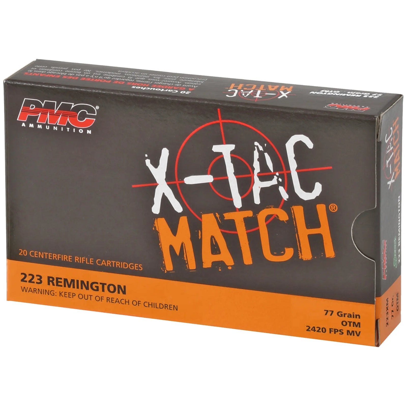 PMC XTACM 223REM 77GR OTM SIERRA BT - American Ordnance