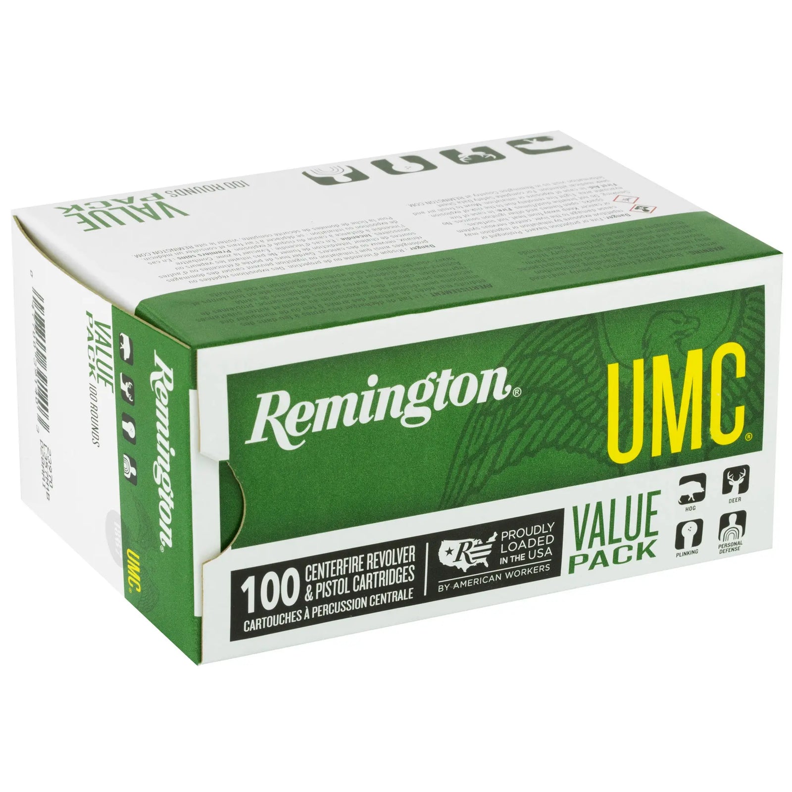 REM UMC 357MAG 125GR 100/600 - American Ordnance