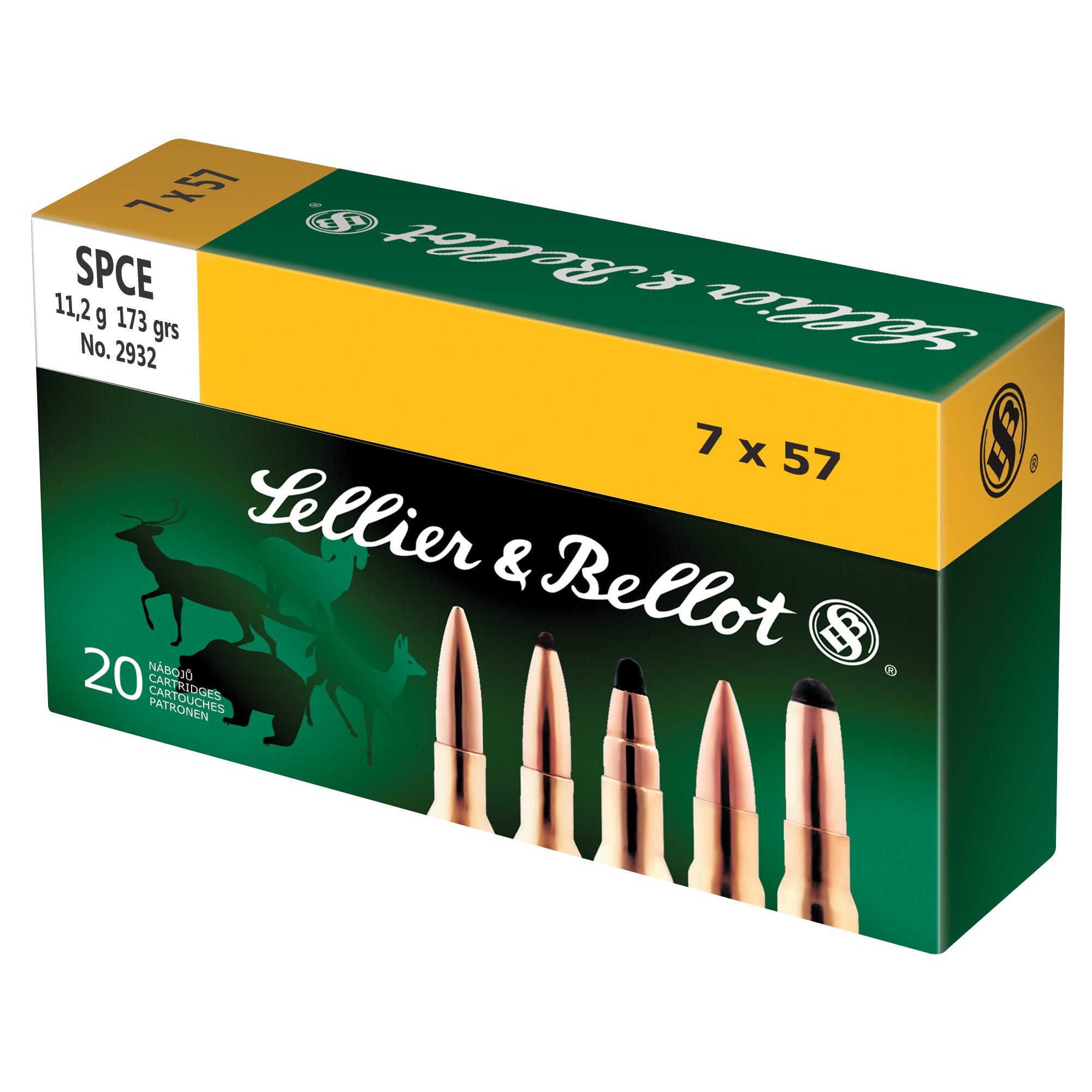 S&B 7X57 173GR SPCE 20/400 - American Ordnance