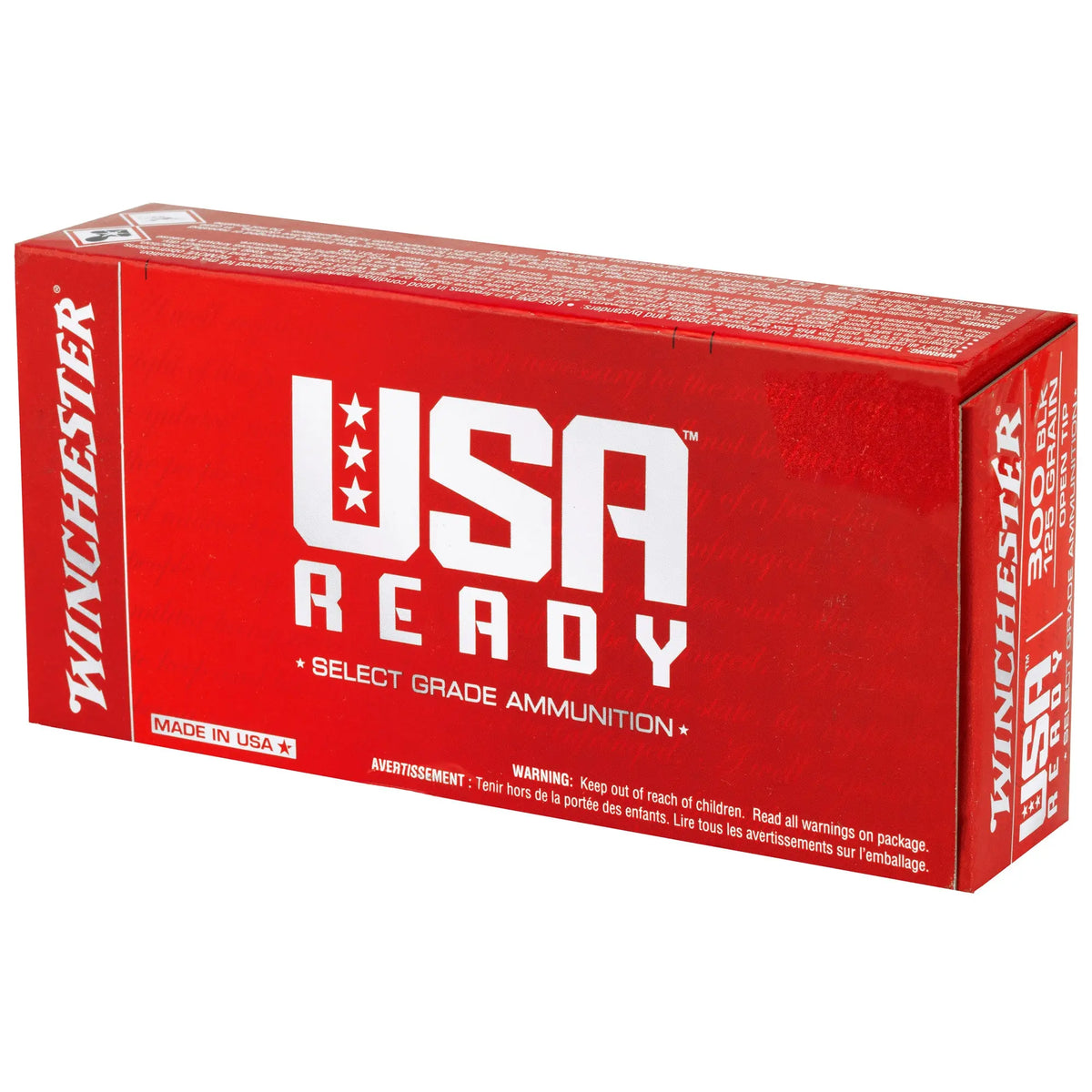 WIN USA RDY 300BLK 125GR 20/200 - American Ordnance