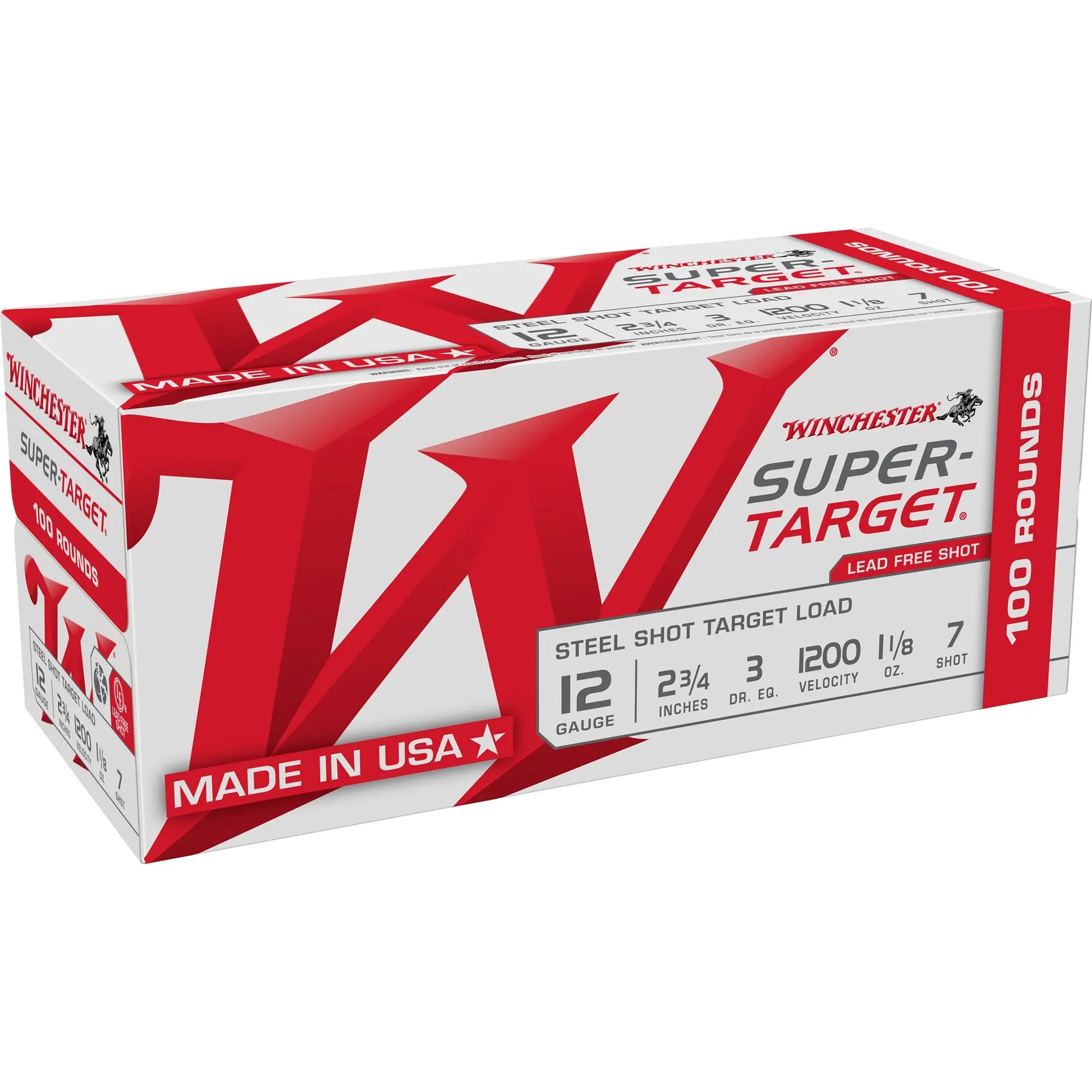 WIN SPR TGT STL 12GA 2.75 #7 100/200 - American Ordnance